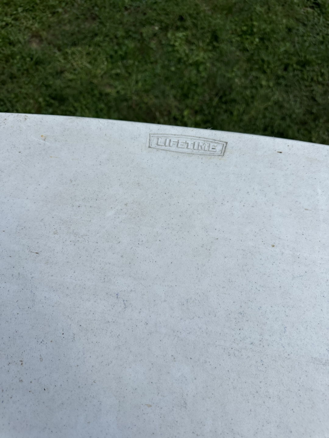 Lifetime White Foldable Table - photo 2
