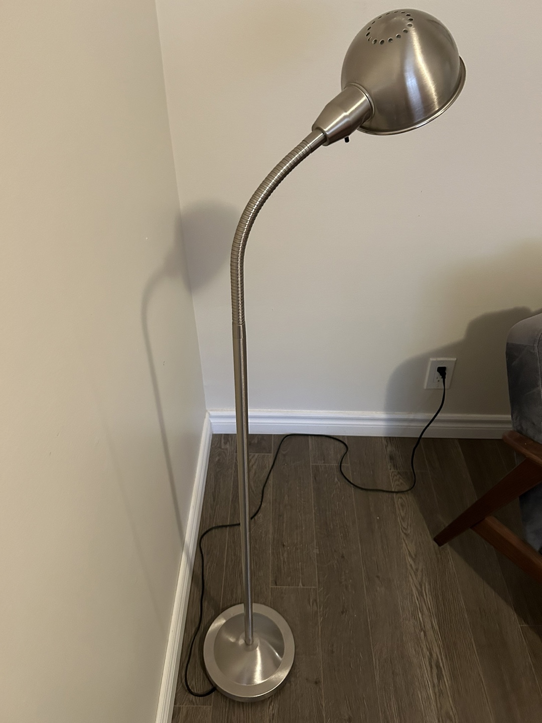 Silver Floor Lamp - photo 2