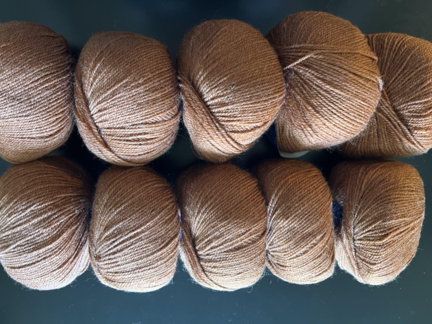 Brown Yarn Balls 50 grams