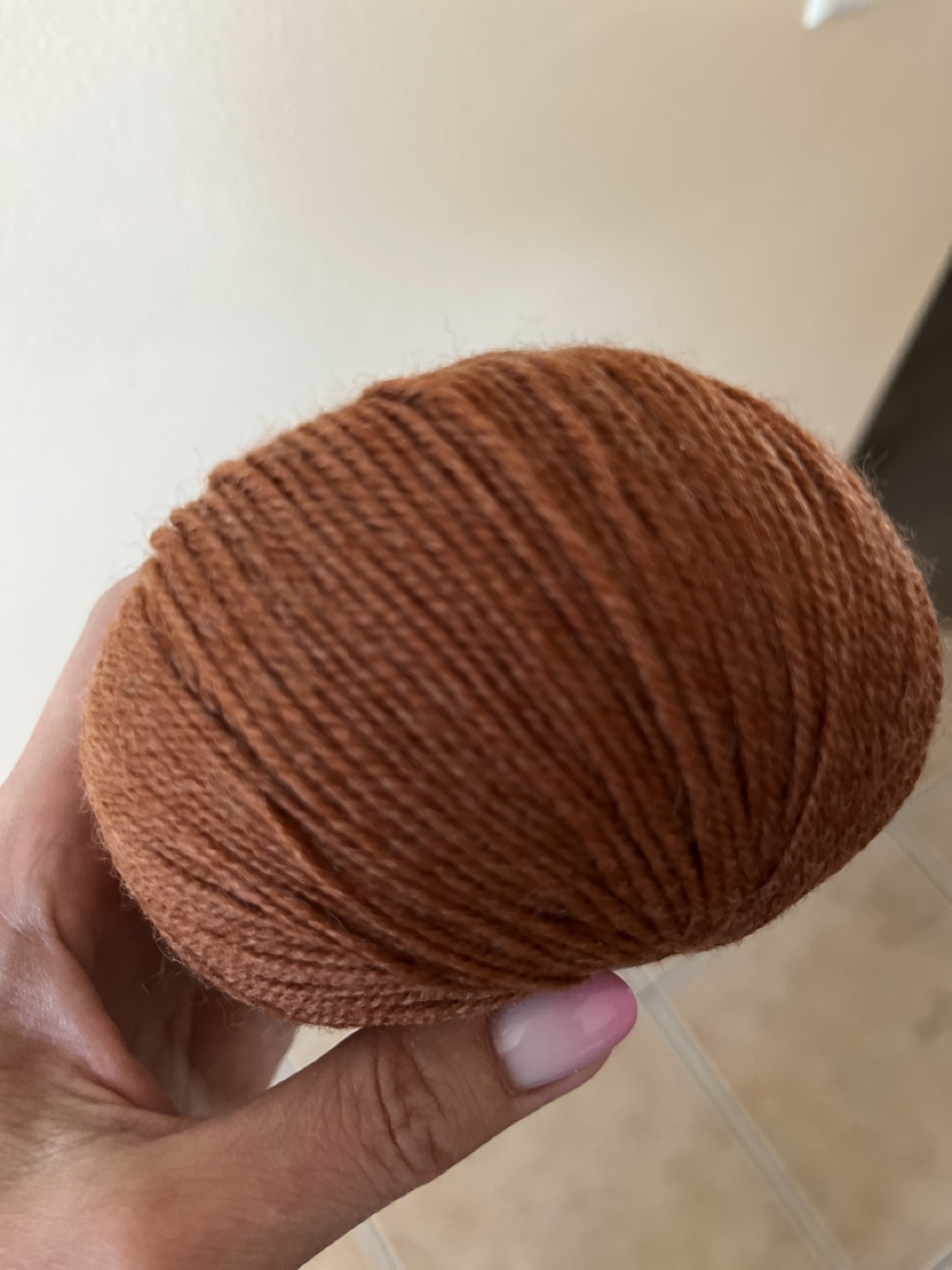 Brown Yarn Balls 50 grams - photo 2