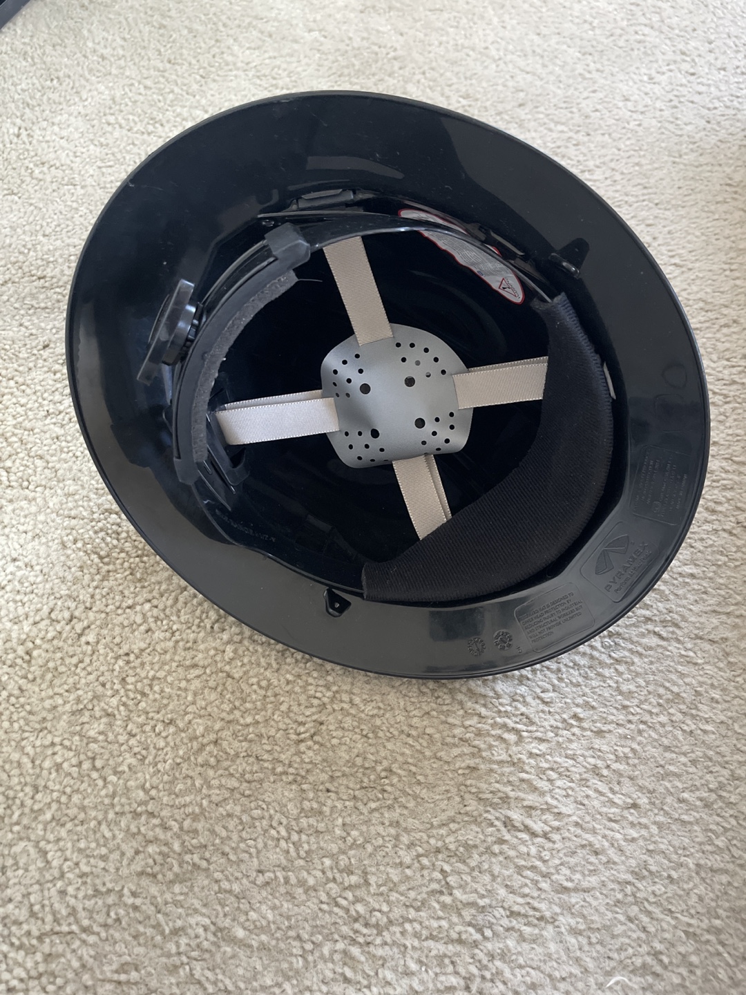 Black Pyramex Ridgeline Hard Hat - photo 2
