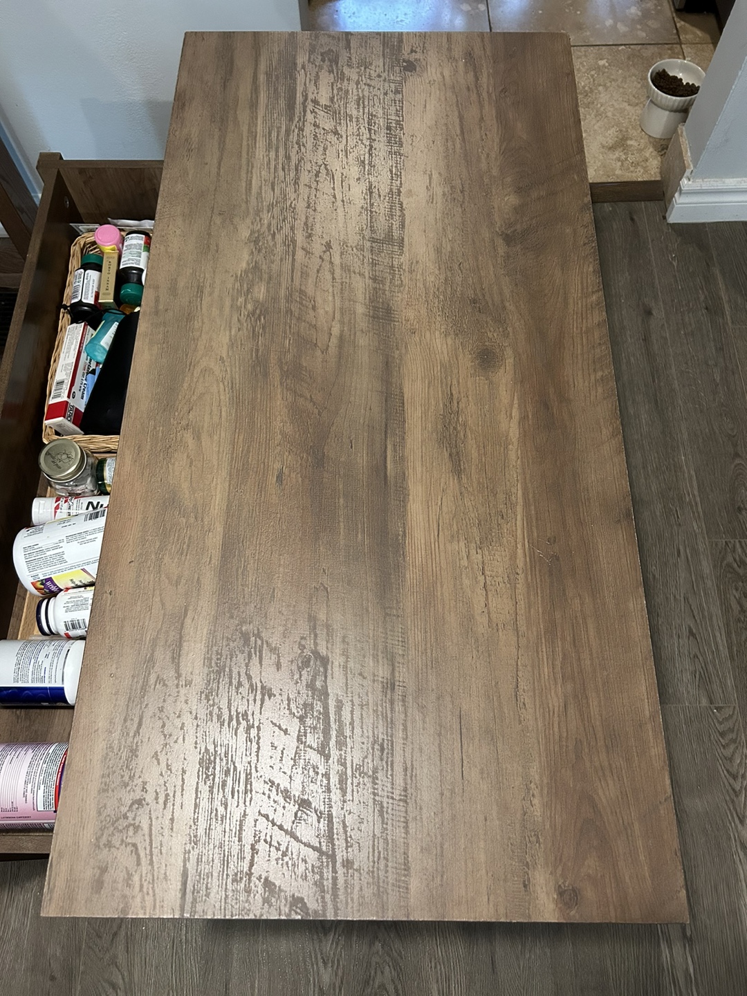 Lift Top Coffee Table - Wood Finish