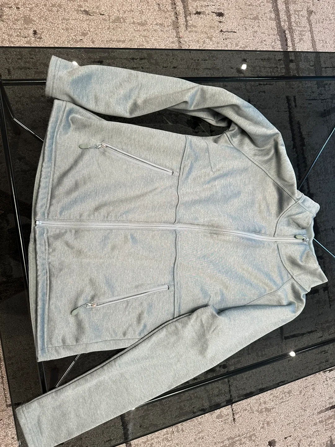 Grey Zip-Up Jacket thumbnail