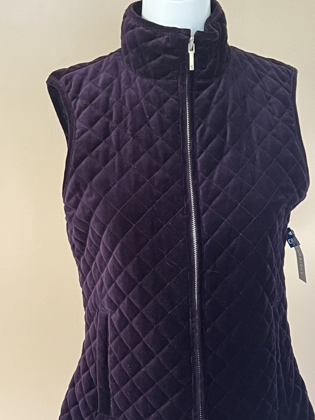 Chaps Reversible Quilted Vest - New with Tags! - photo 2