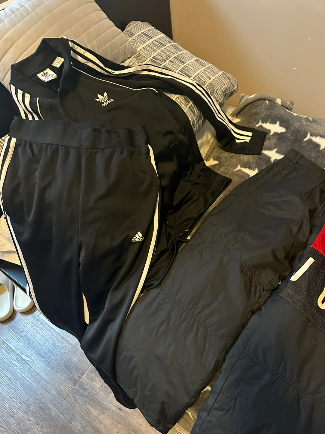 Adidas Black Track Pants - photo 4