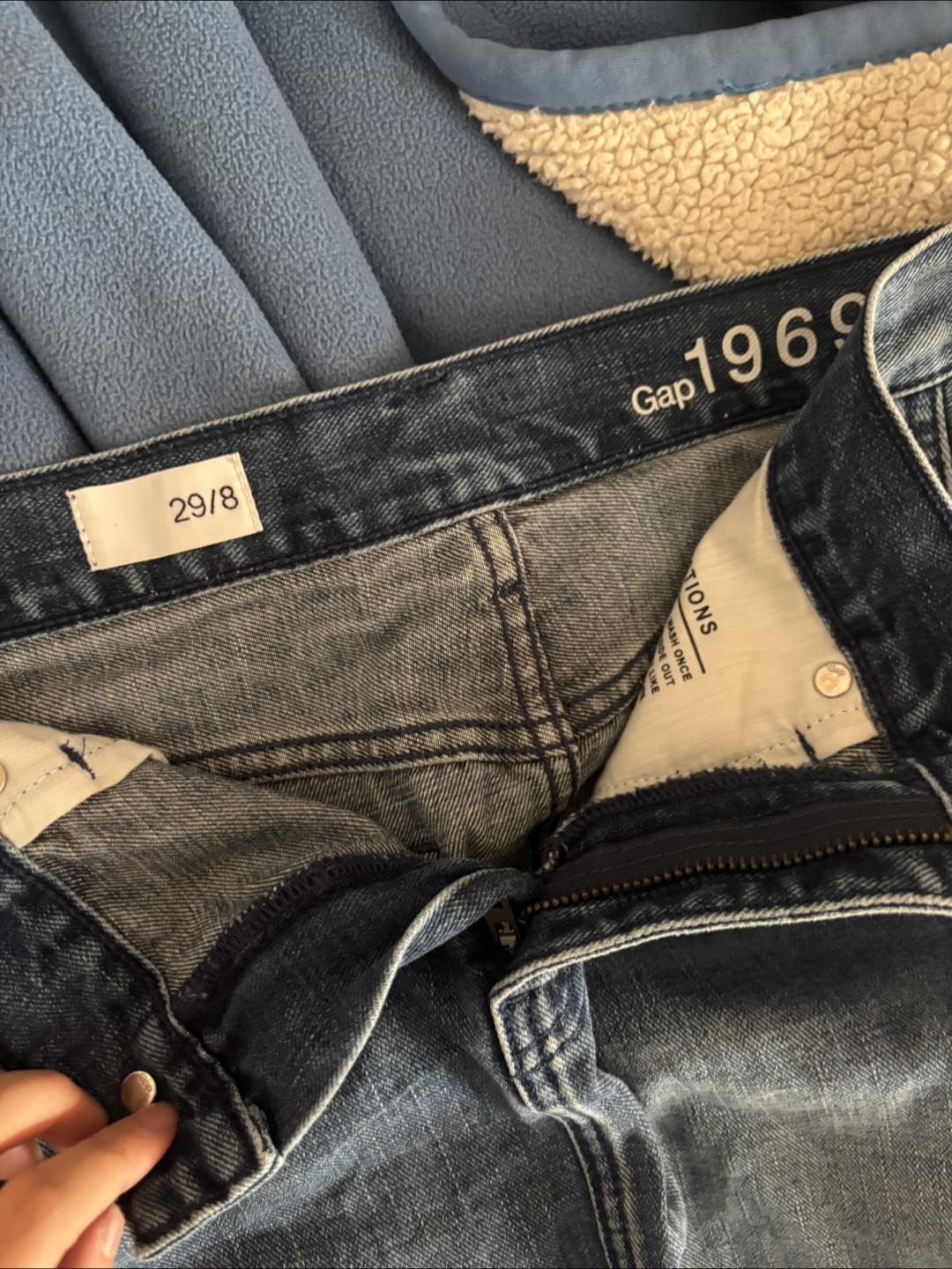 Gap 1969 Denim Mini Skirt - Size 29 - photo 2