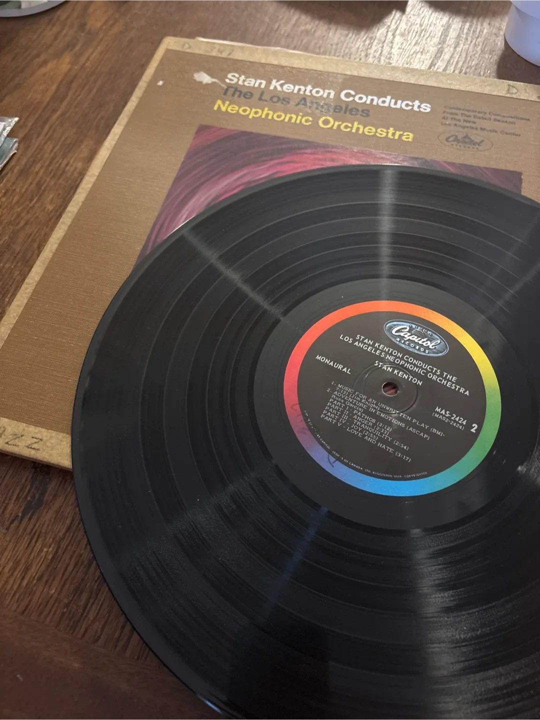 Vintage Stan Kenton & LA Neophonic Orchestra Vinyl Record thumbnail