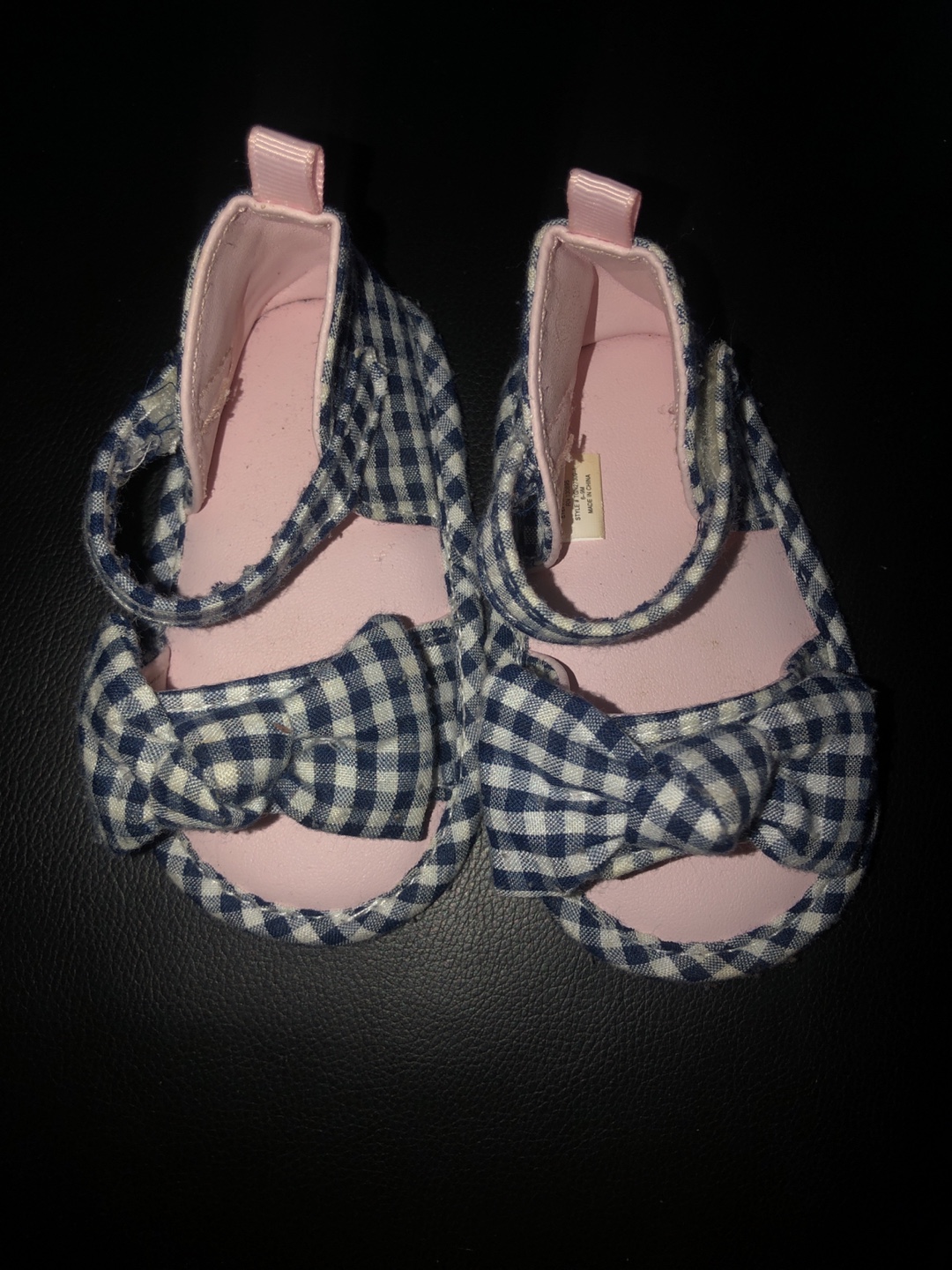 Baby Girl  Soft Bottom Bow Shoes