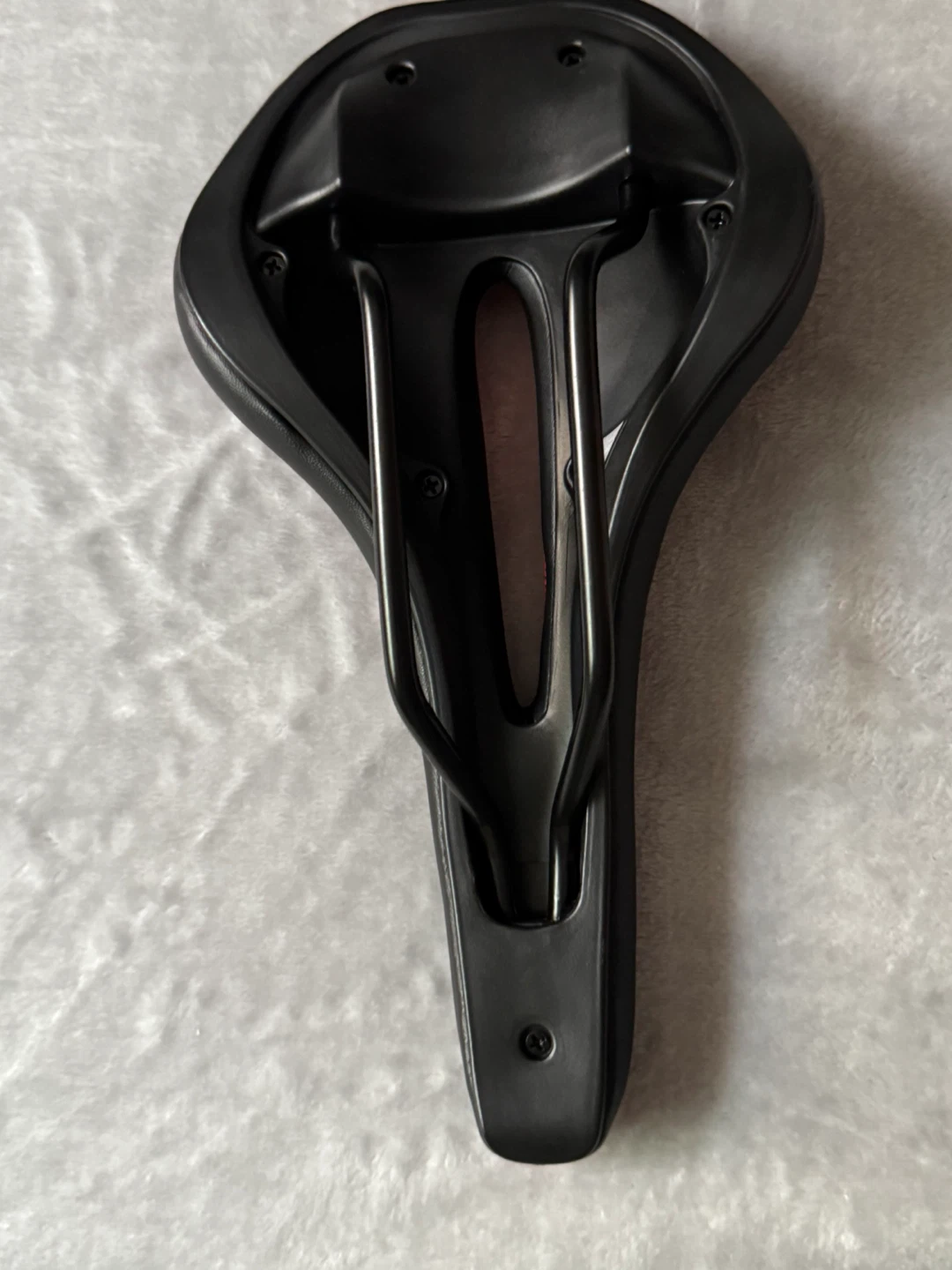 Sport Saddle Bicycle Seat - Black & Red - photo 3