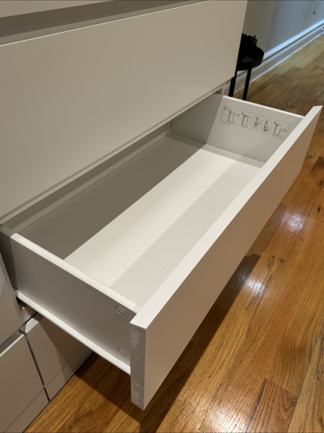 IKEA Malm White 6-Drawer Dresser - photo 2