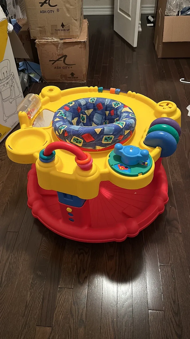 Super Saucer Exersaucer Baby Activity Center thumbnail