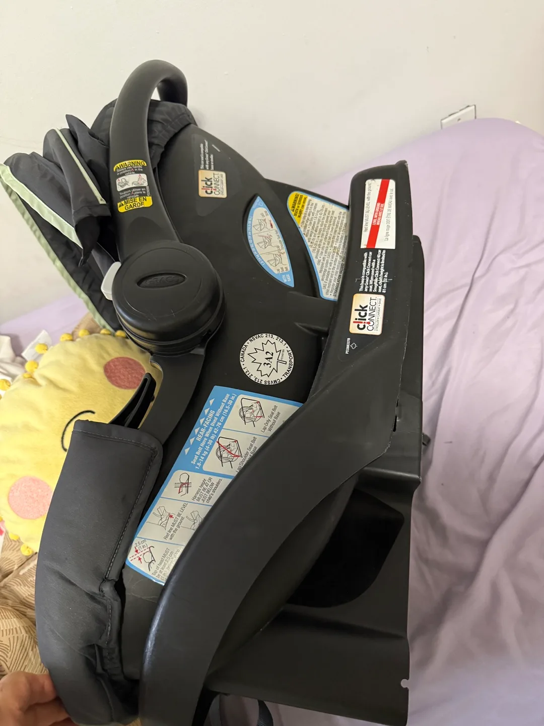 Graco SnugRide 30 Click Connect Infant Car Seat image indicator(6)