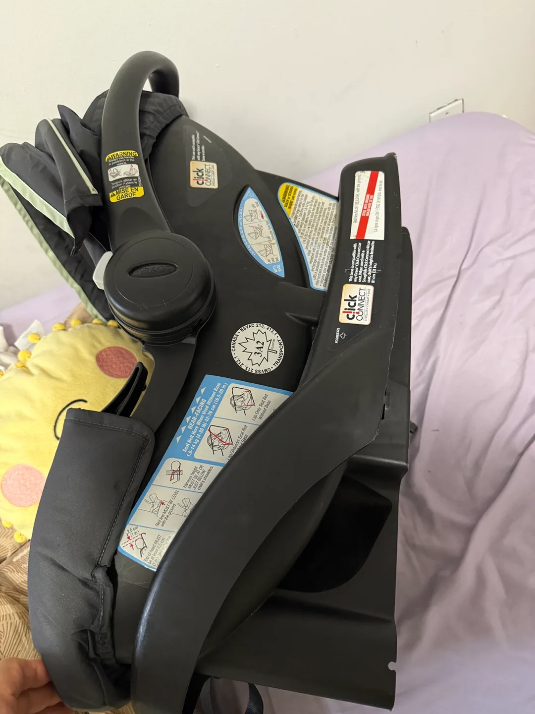 Graco SnugRide 30 Click Connect Infant Car Seat image indicator(7)