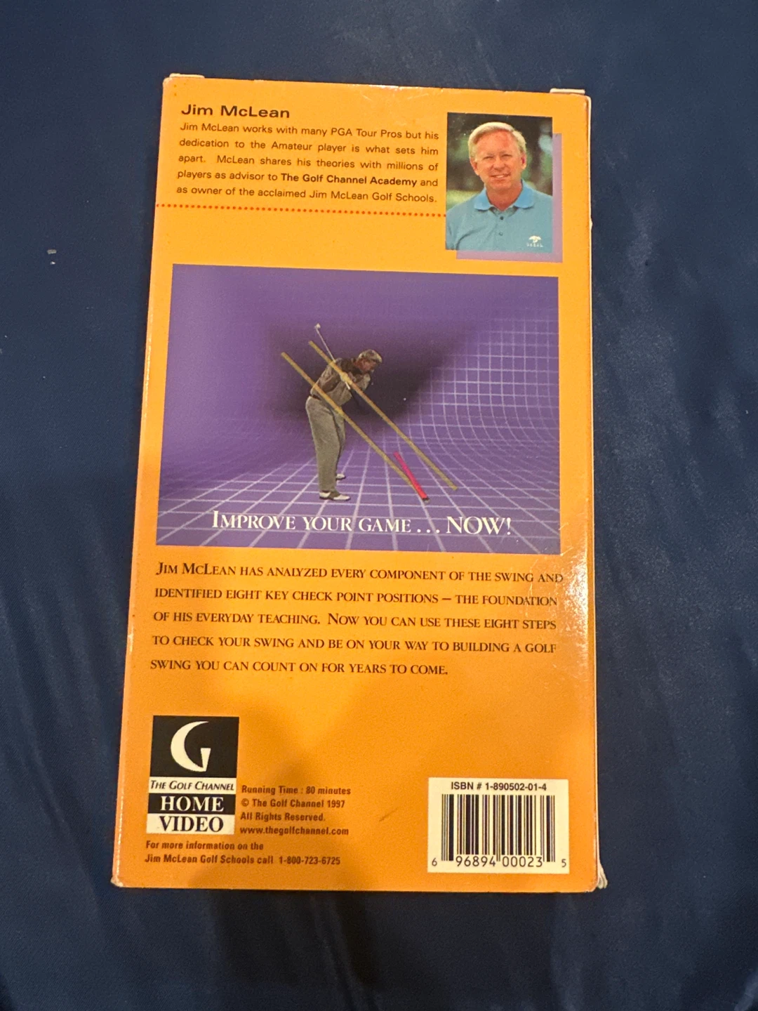 The 8-Step Swing Golf Channel VHS Tape - photo 2