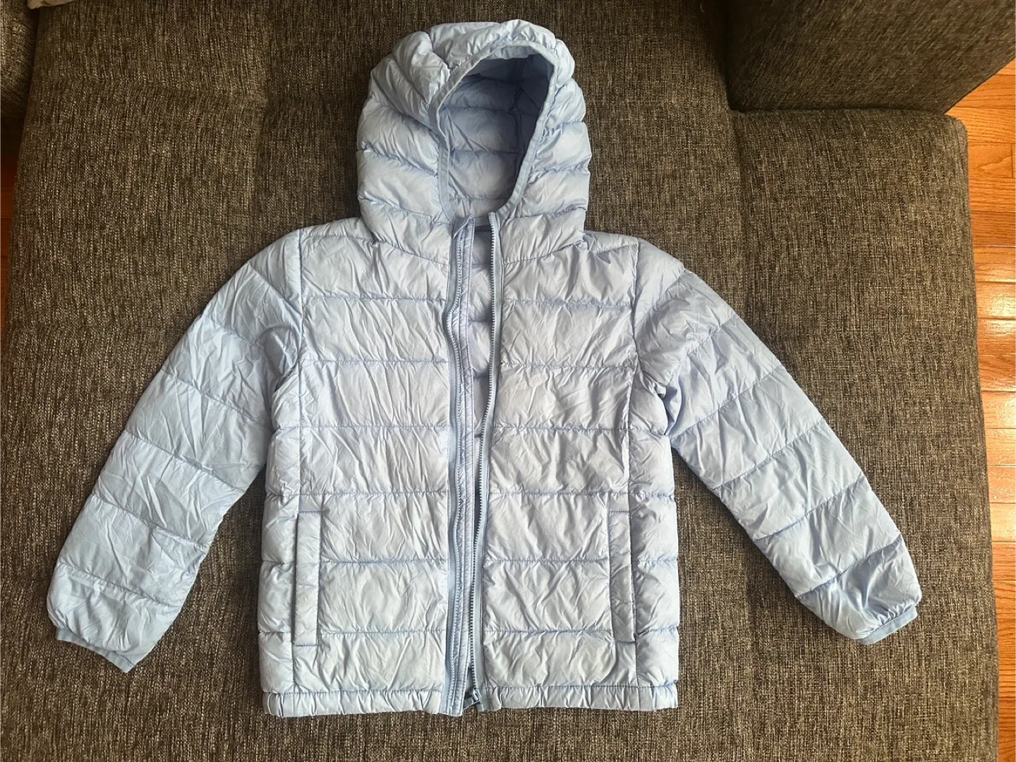 Fall Thin down Jacket for kids 6-8 thumbnail