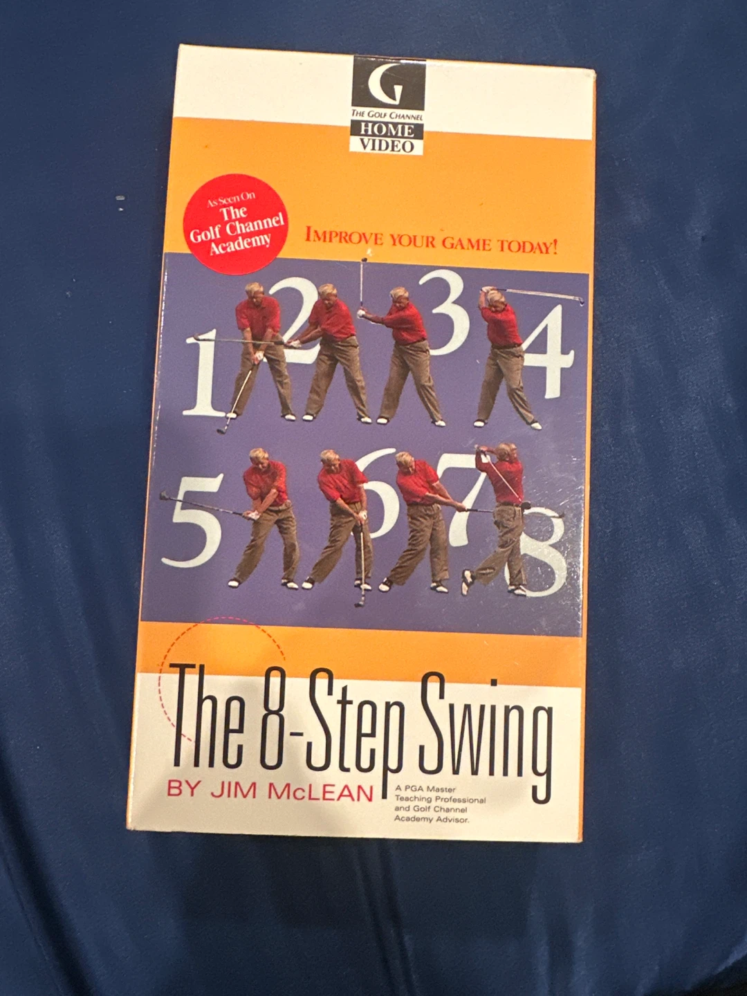 The 8-Step Swing Golf Channel VHS Tape