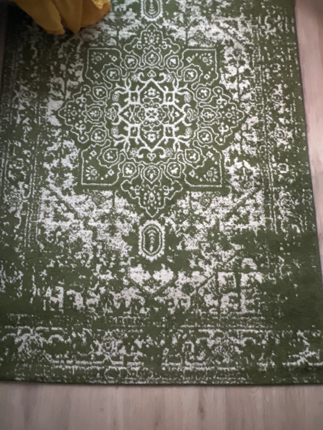 5x8 Green Area Rug