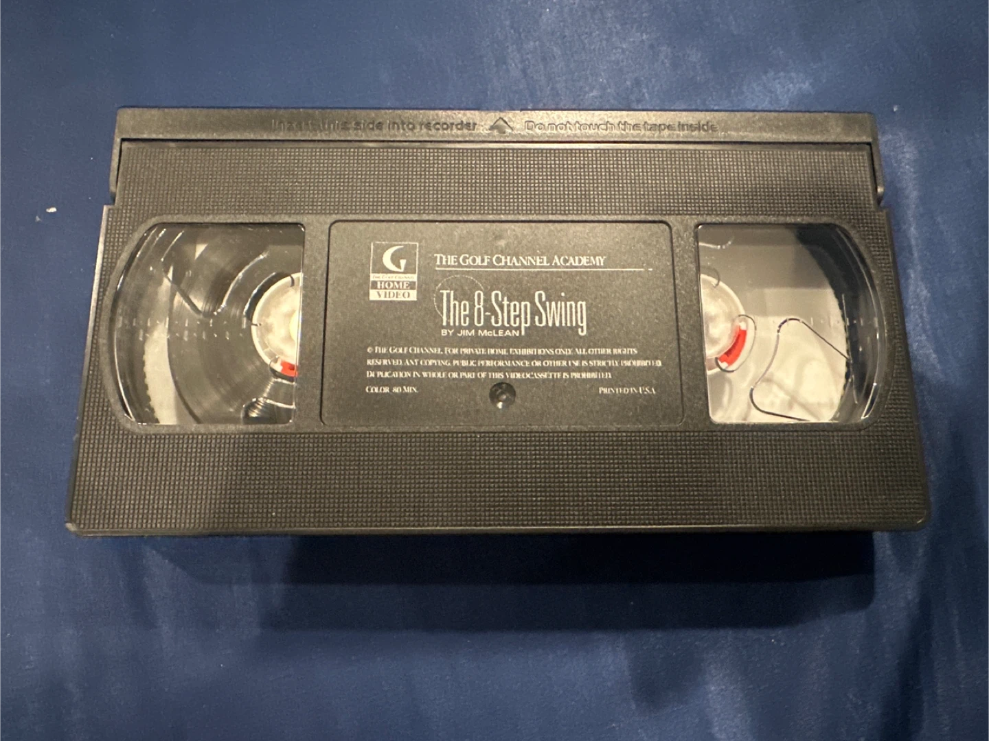 The 8-Step Swing Golf Channel VHS Tape - photo 3