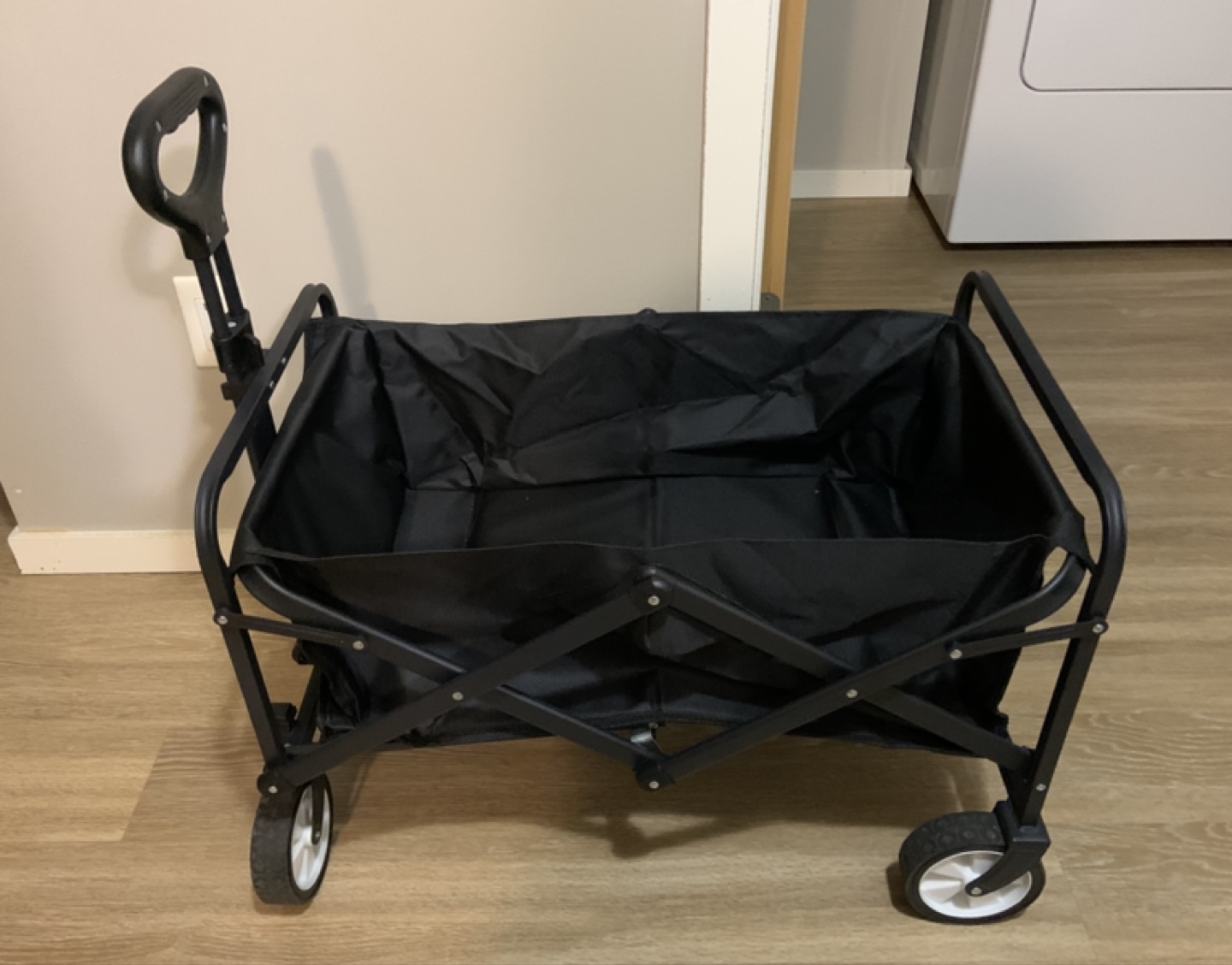 Black Folding Wagon