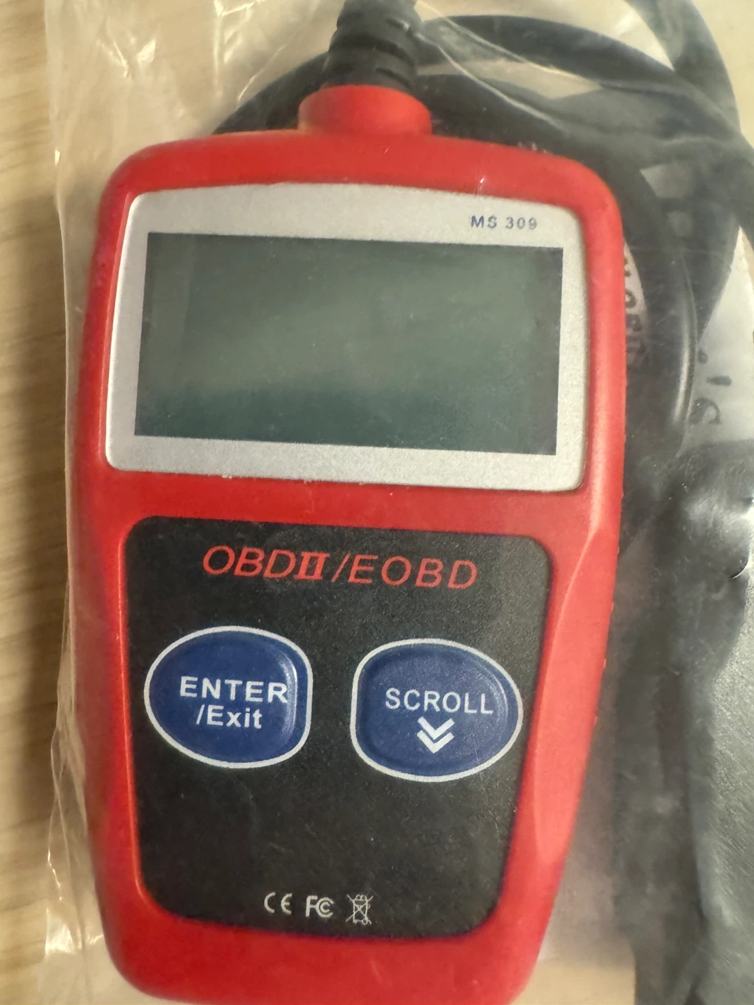 MS309 CAN OBDII/EOBD Code Reader - photo 2