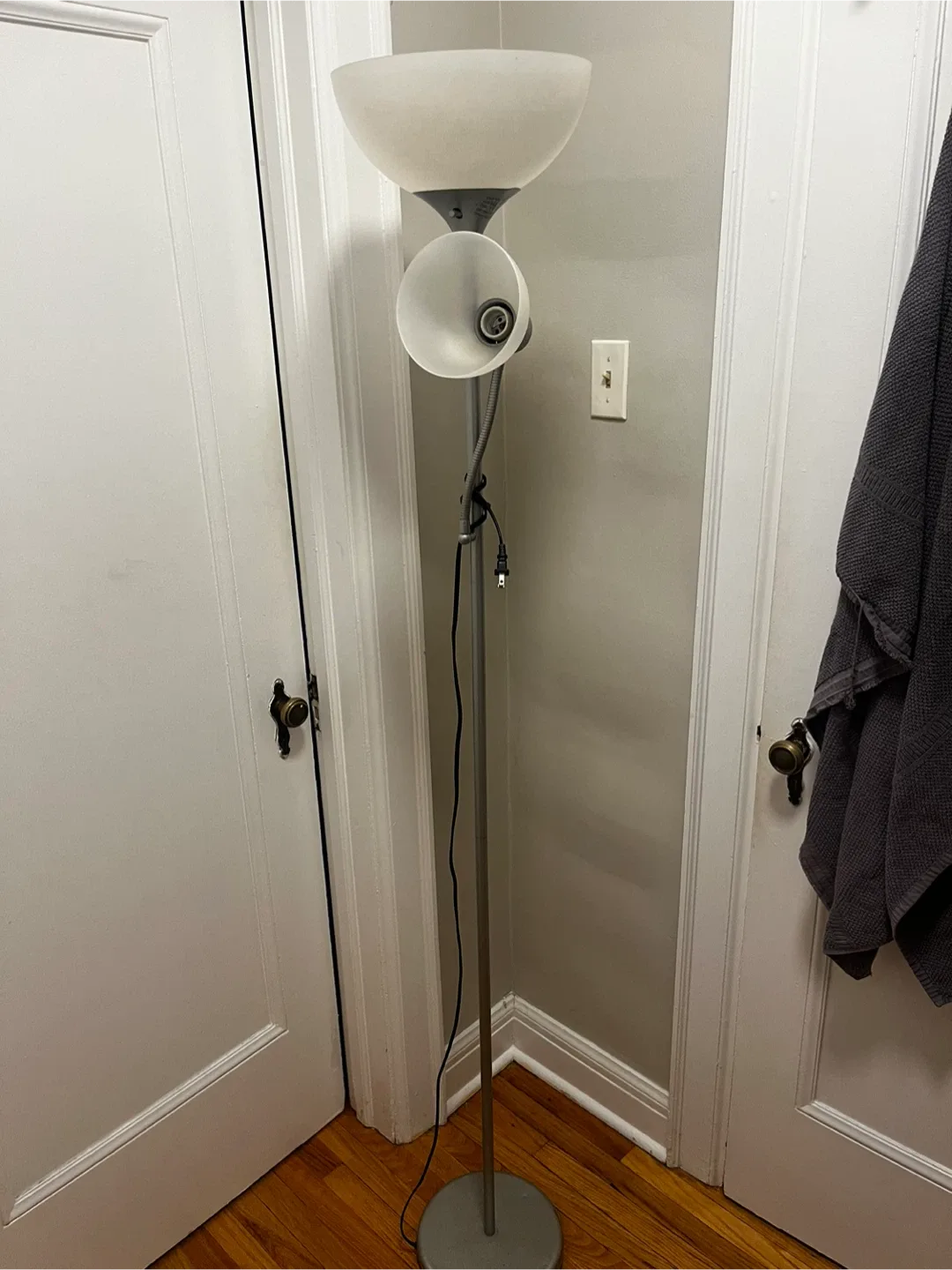 Floor Lamp with Two Lights thumbnail