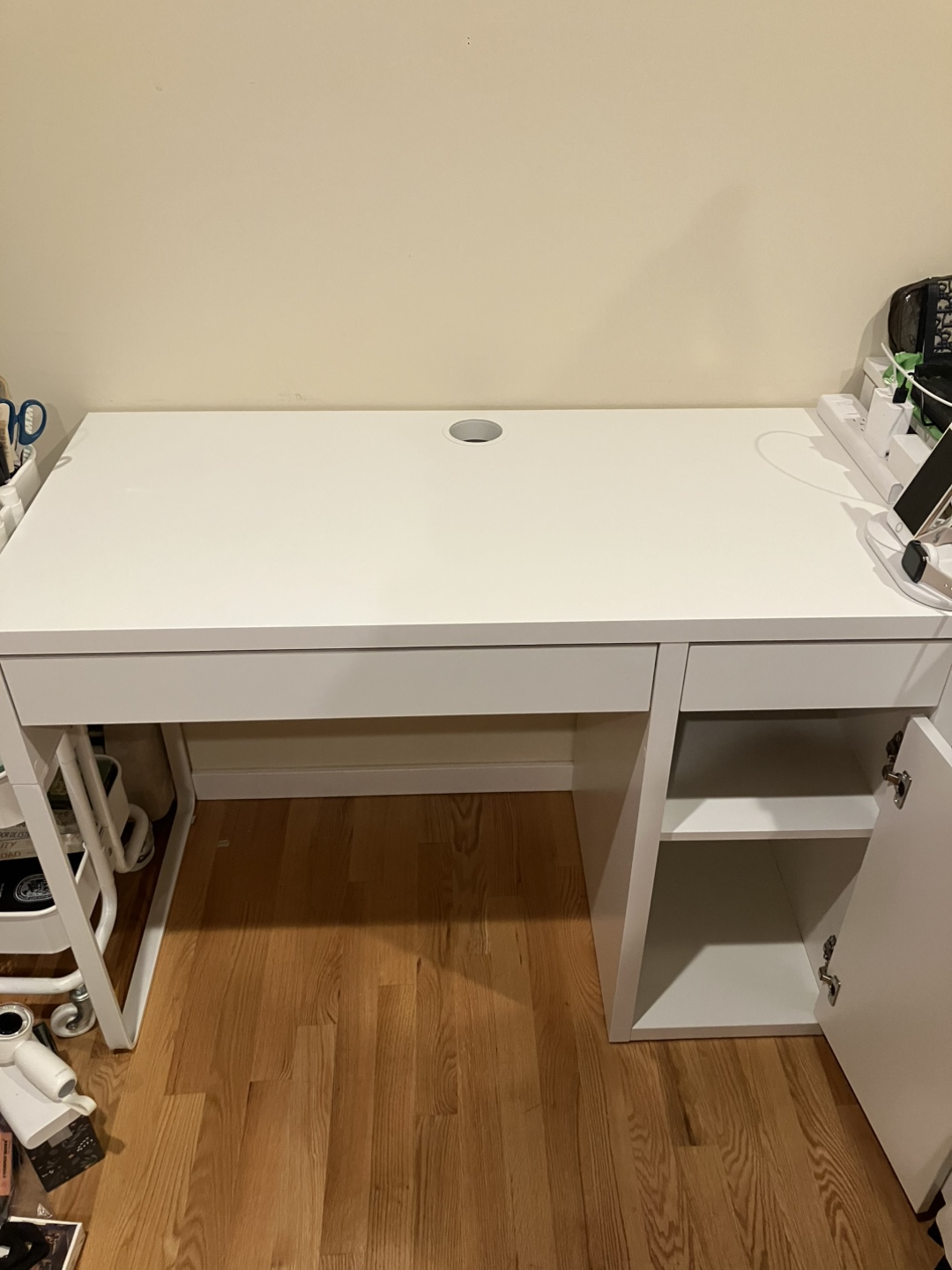 IKEA MICKE White Desk - photo 4