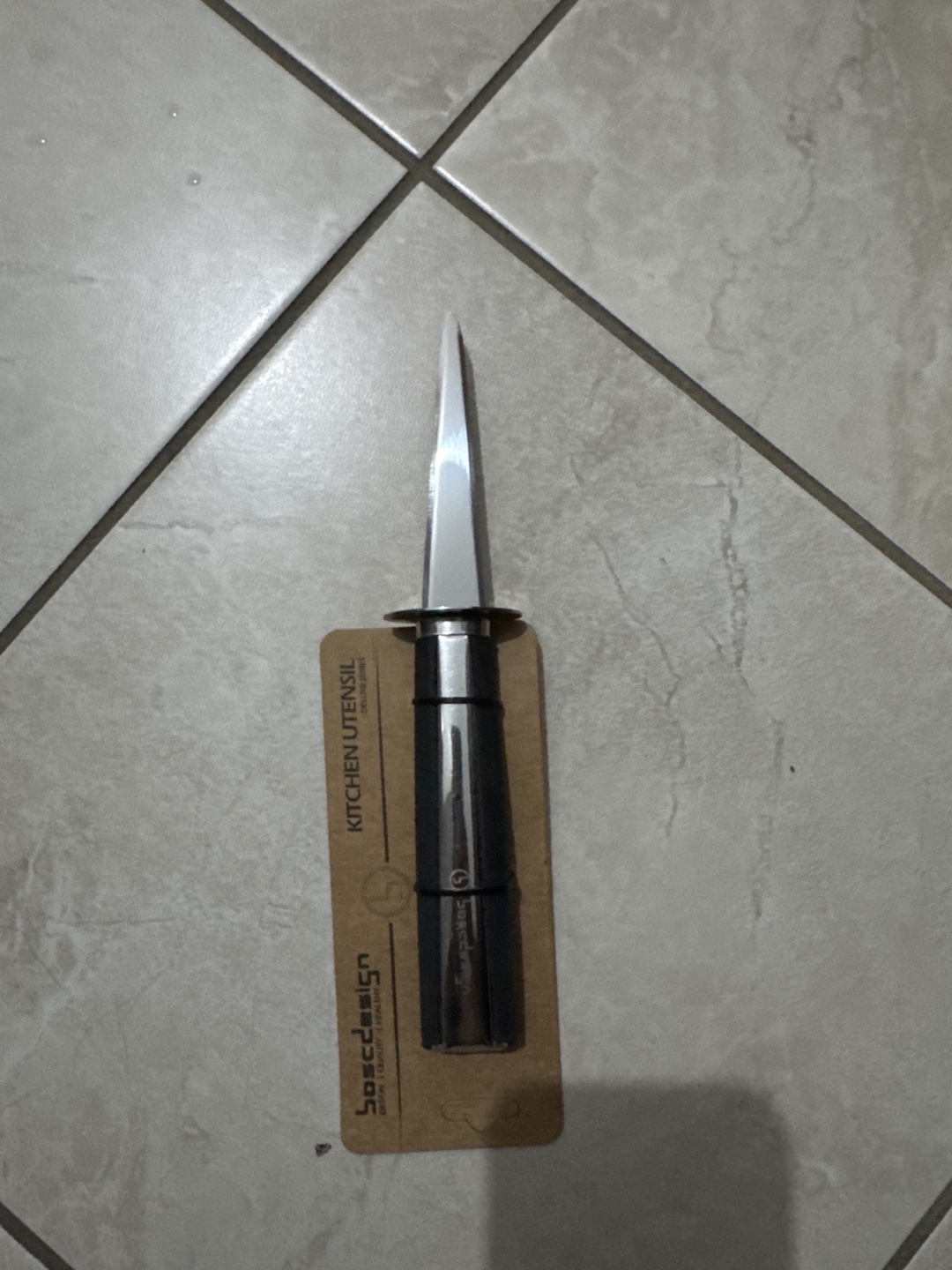 New Kitchen Utensil - oyster knife