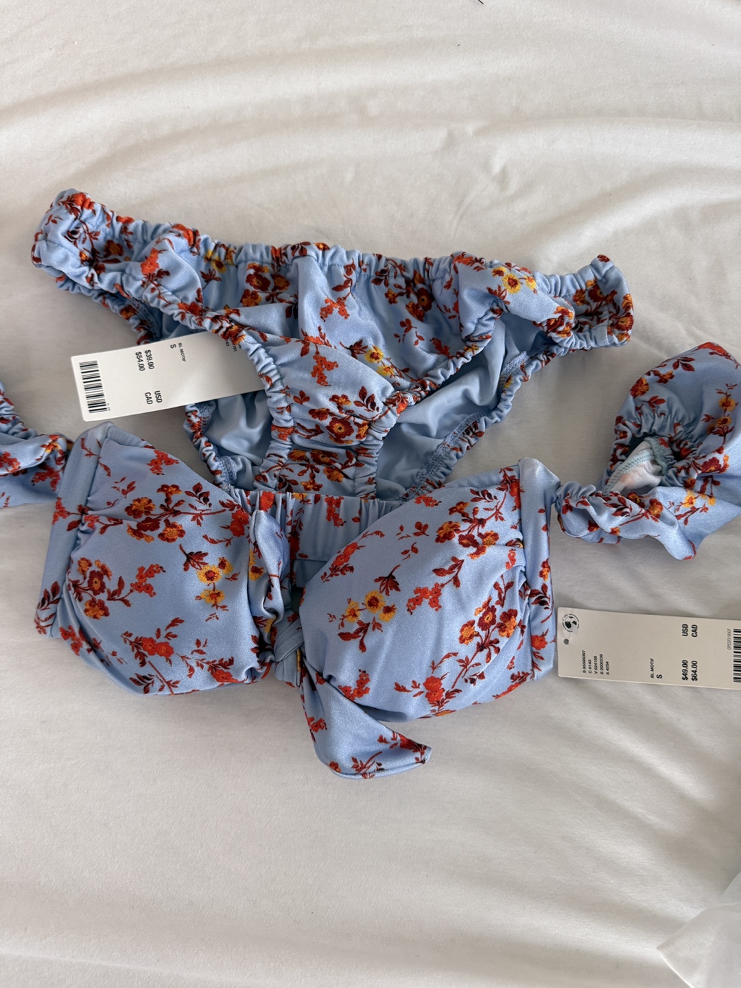 Urban Outfitters Floral Bikini Set - Size S