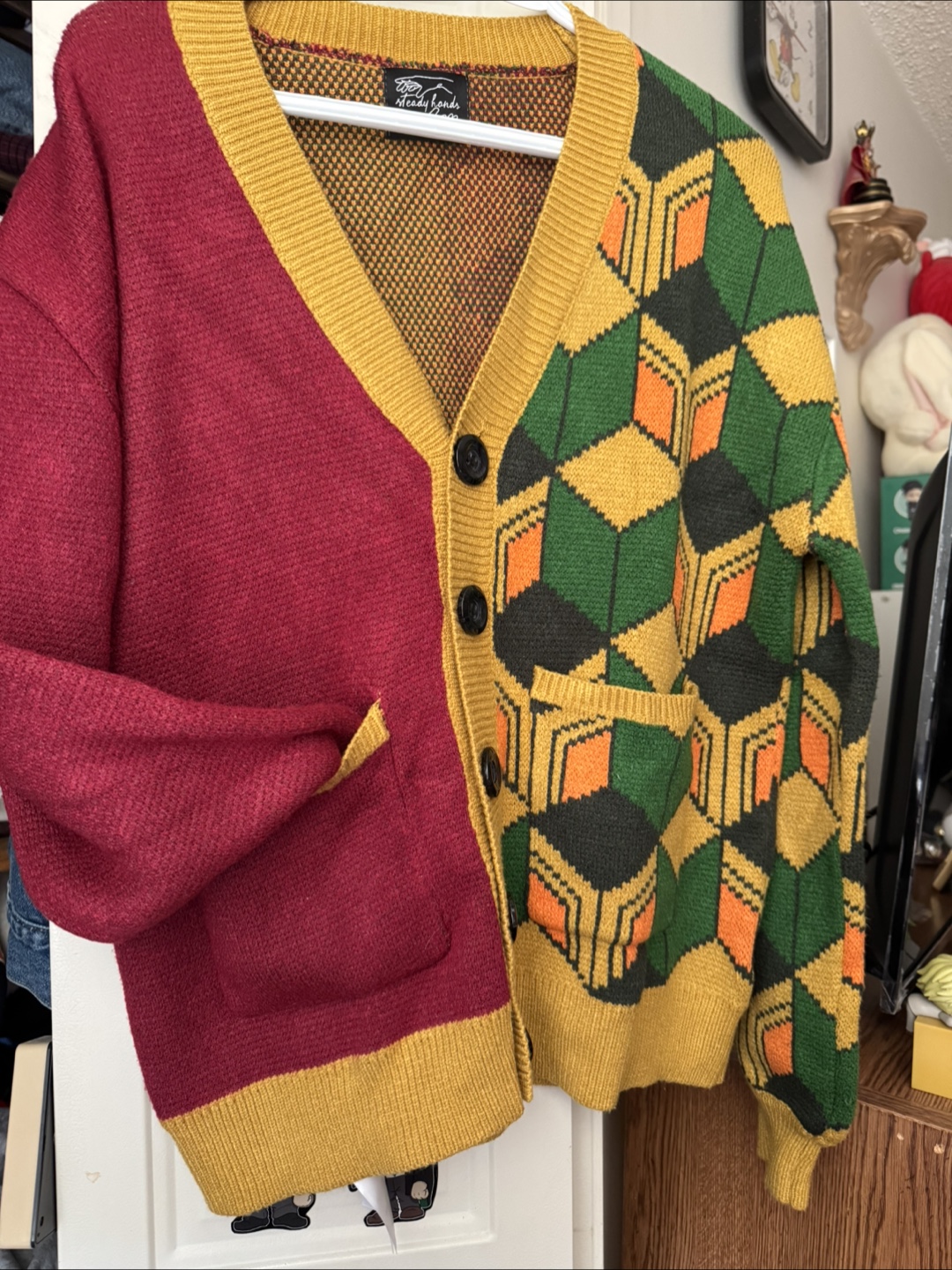 [DEMON SLAYER] GYUU inspired Cardigan XS Mens