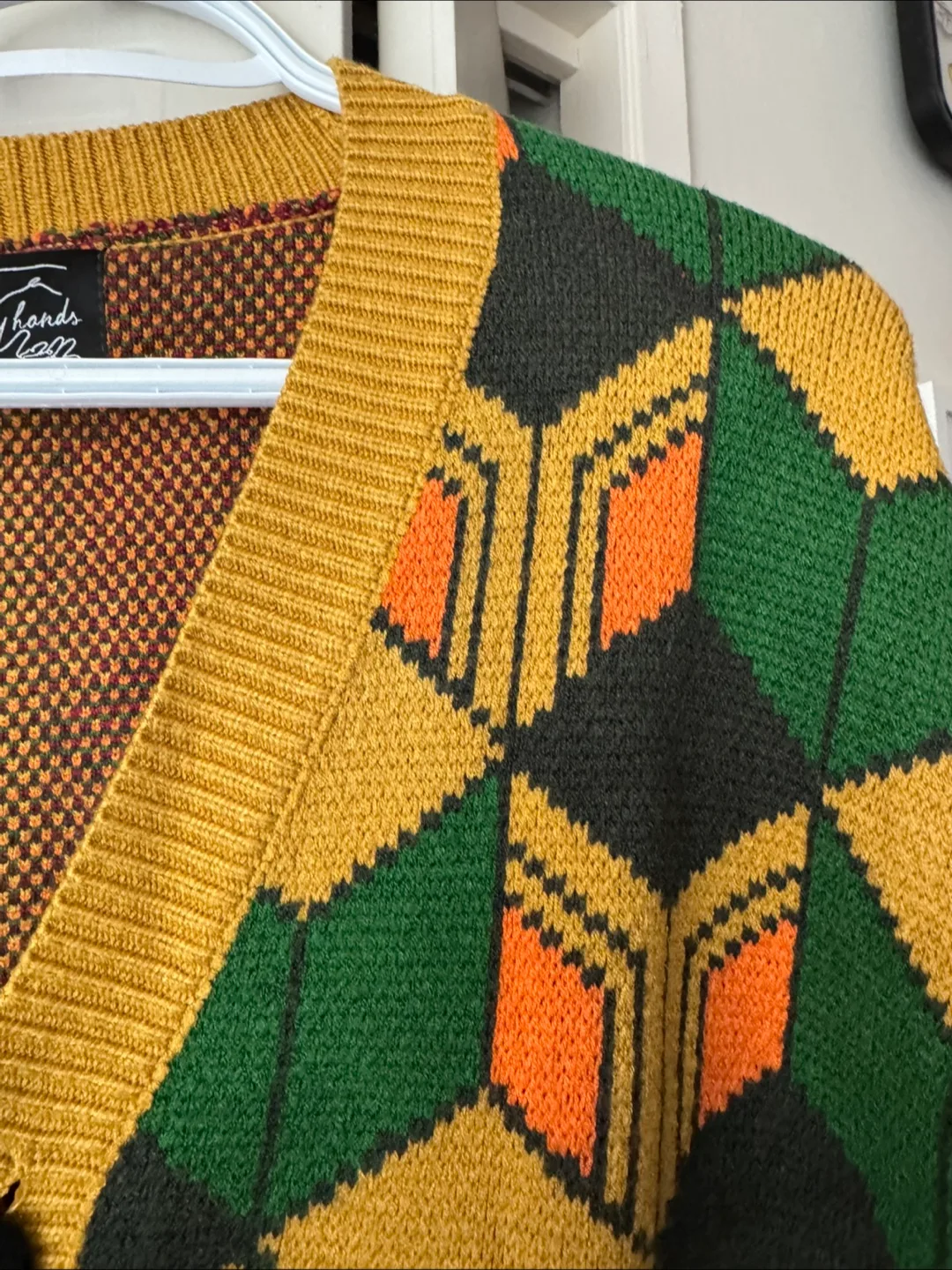 [DEMON SLAYER] GYUU inspired Cardigan XS Mens image indicator(2)