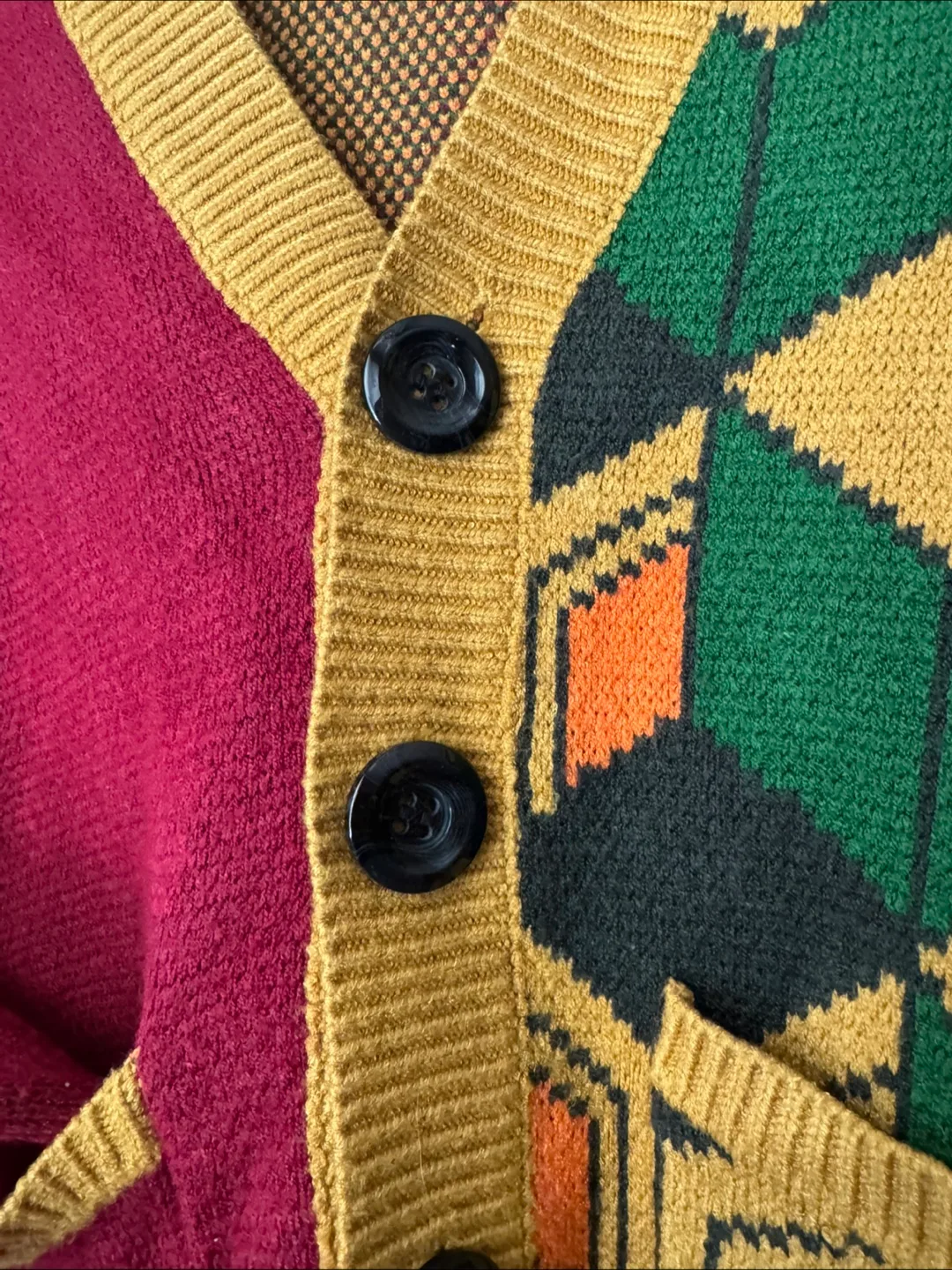 [DEMON SLAYER] GYUU inspired Cardigan XS Mens image indicator(4)