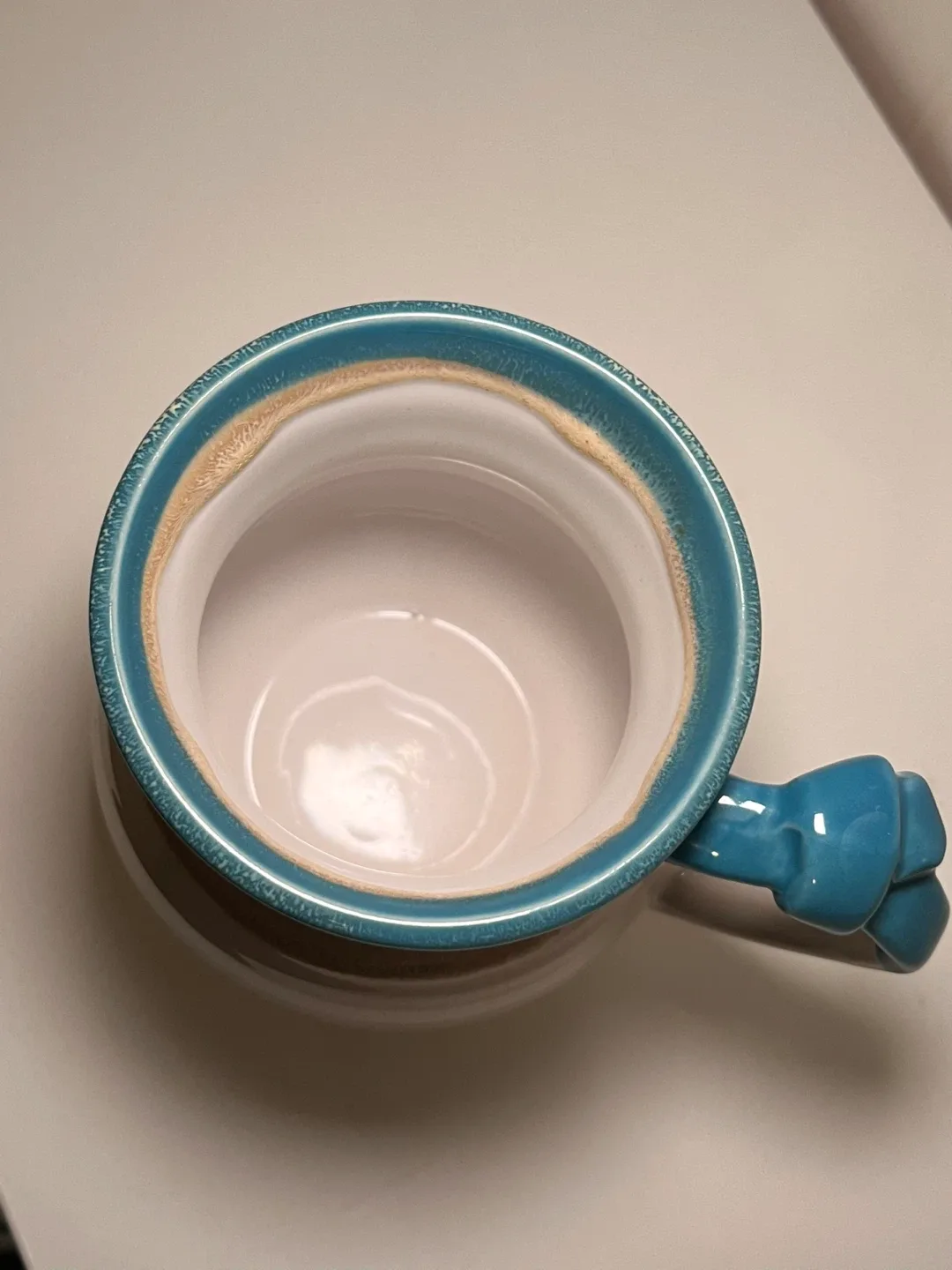 Handmade Ceramic Mug - Blue & White image indicator(3)