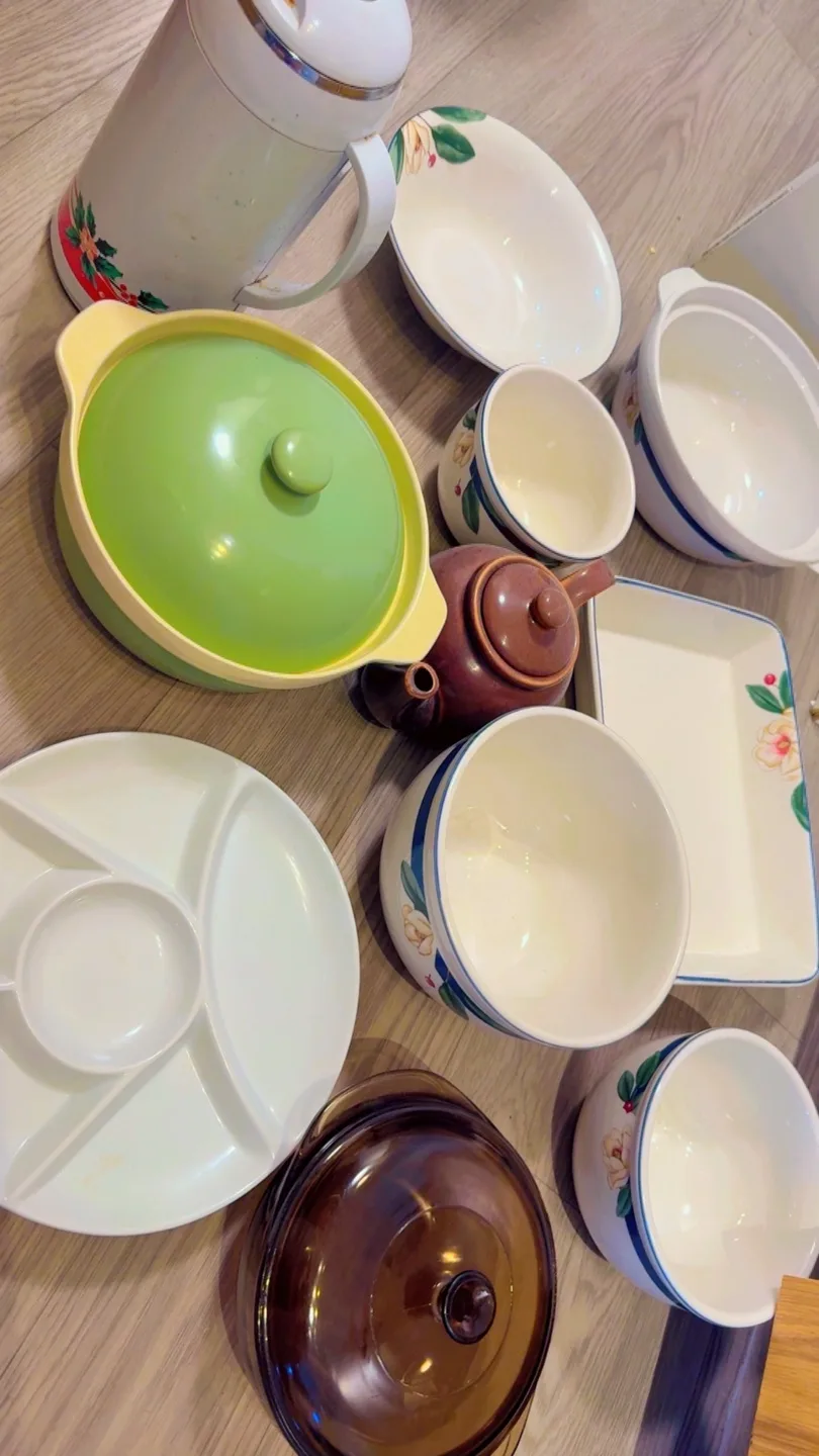 Assorted Kitchen Serving Dishes