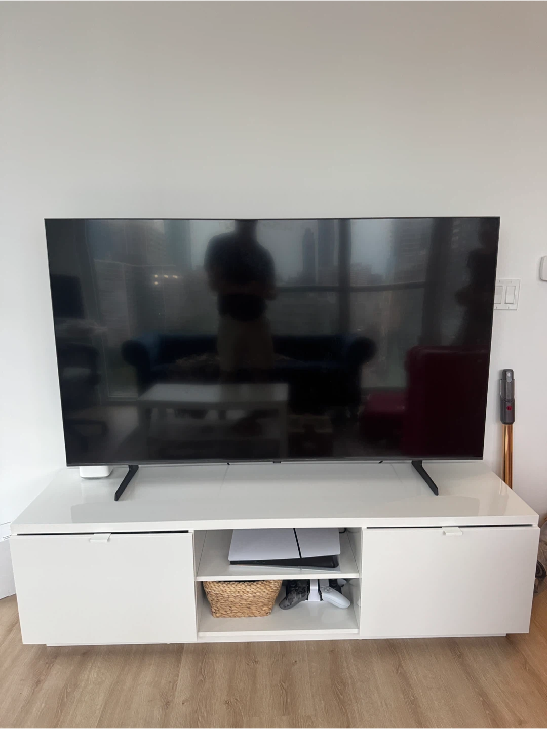 IKEA White stand table