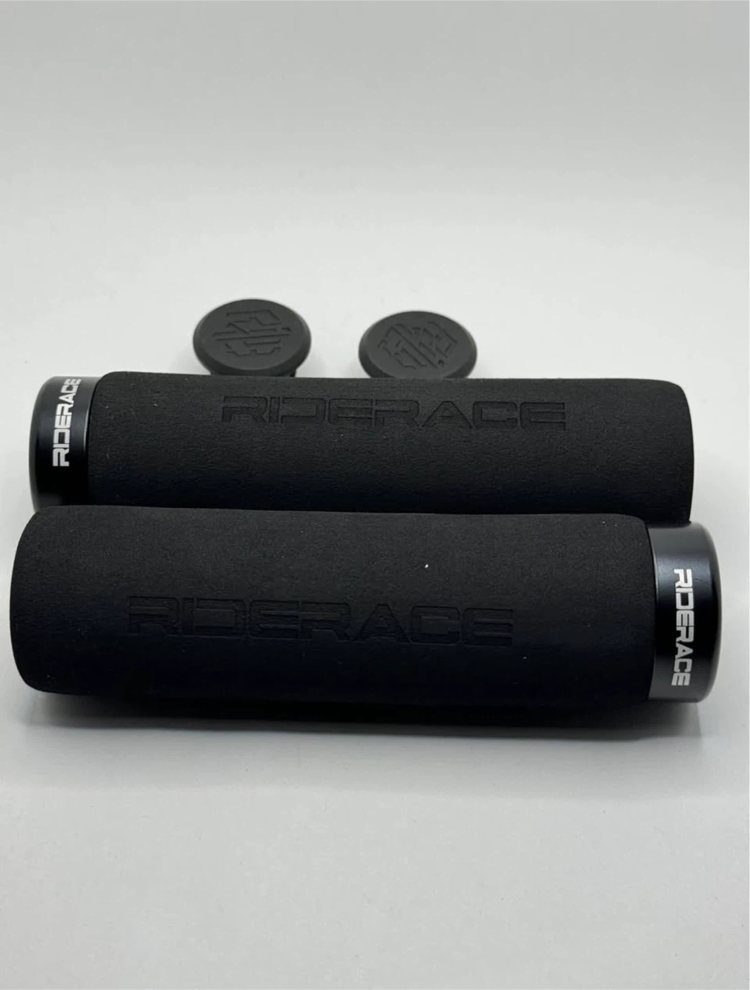 Riderace Black Foam Bike Handlebar Grips - photo 2
