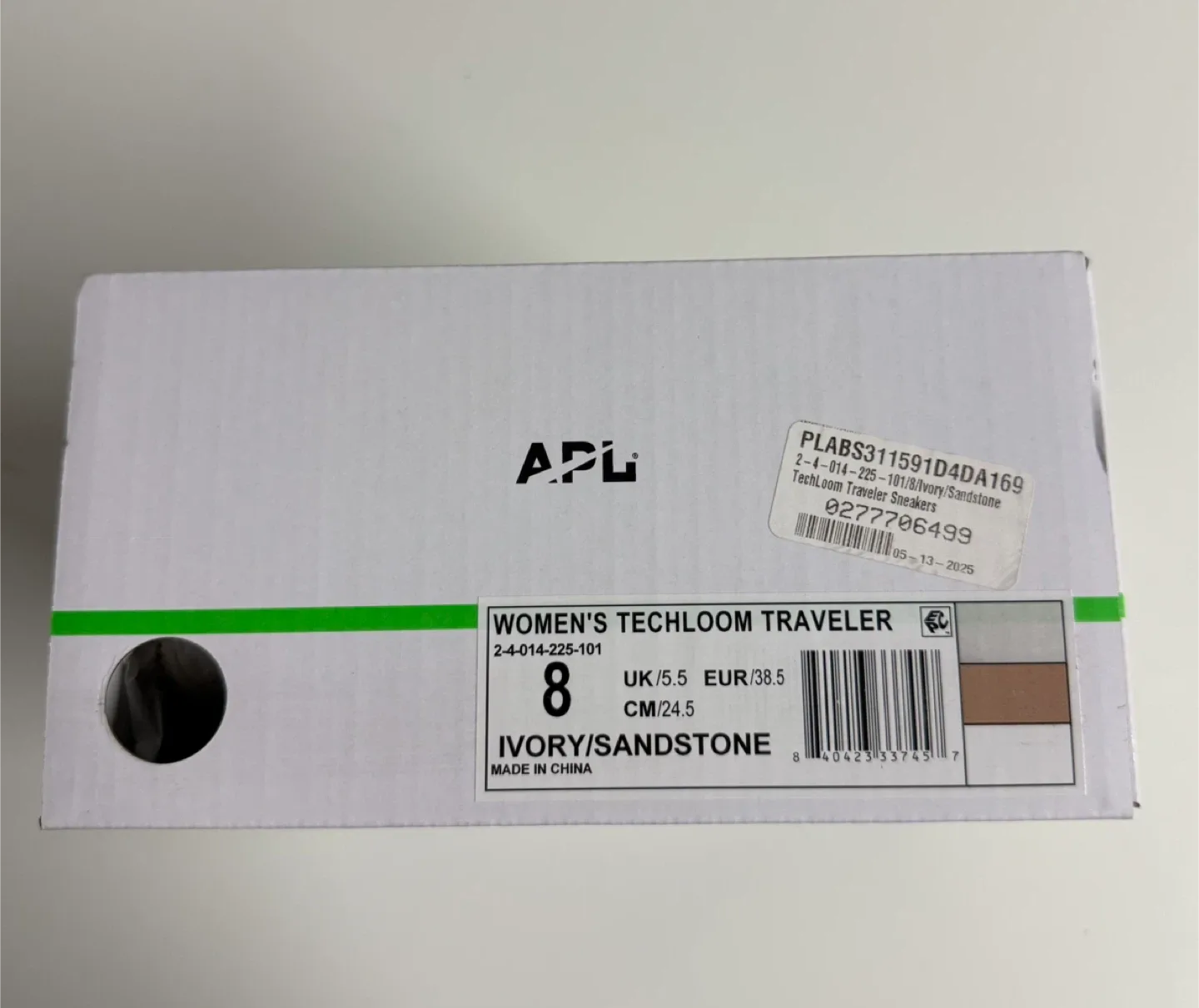 APL TechLoom Traveler Shoes - Ivory/Sandstone - Size 8 image indicator(5)