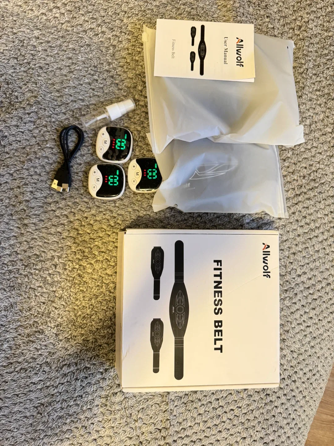 Allwolf EMS ABS Muscle Stimulator image indicator(7)