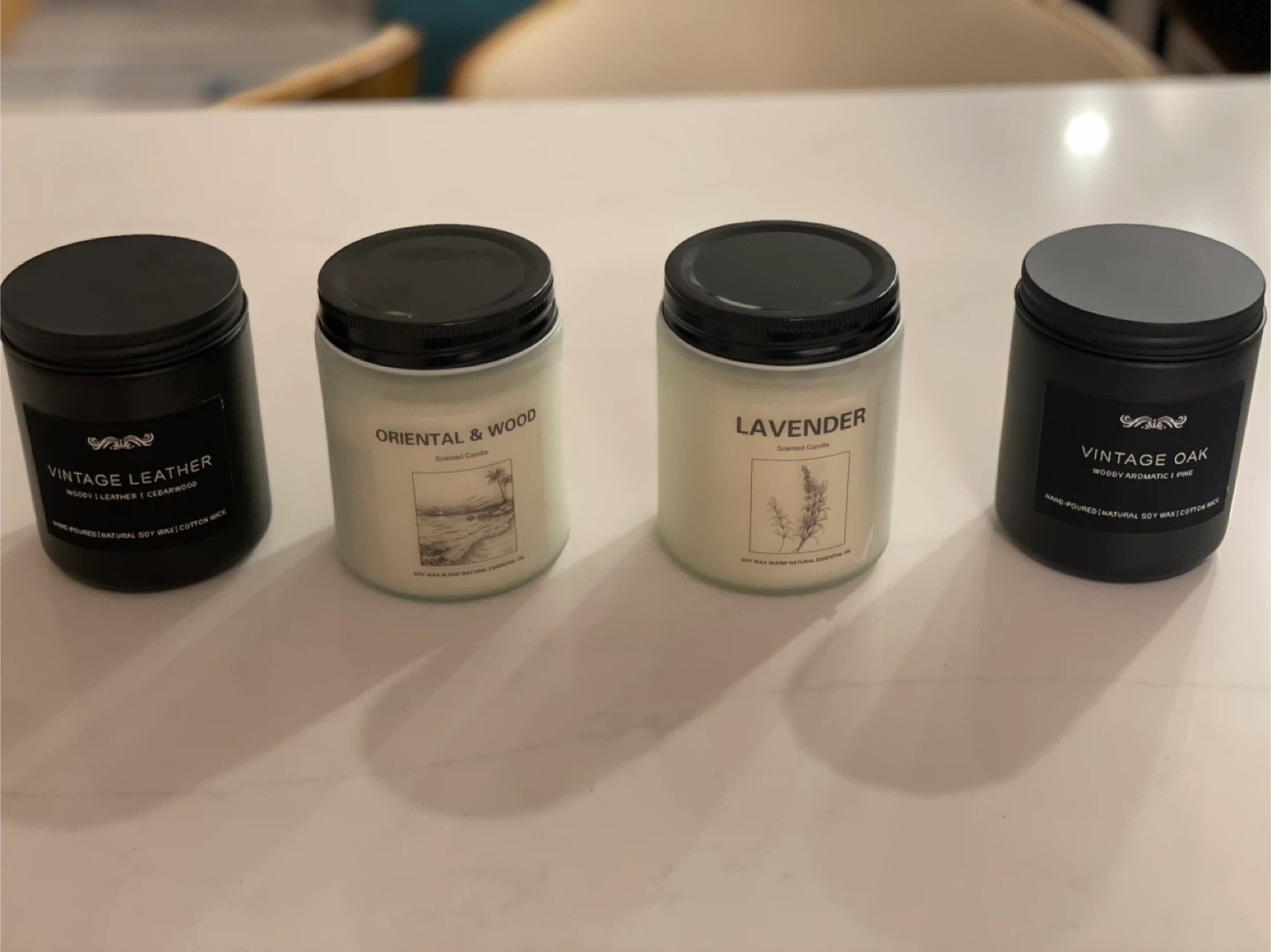 Set of 4 Scented Candles
