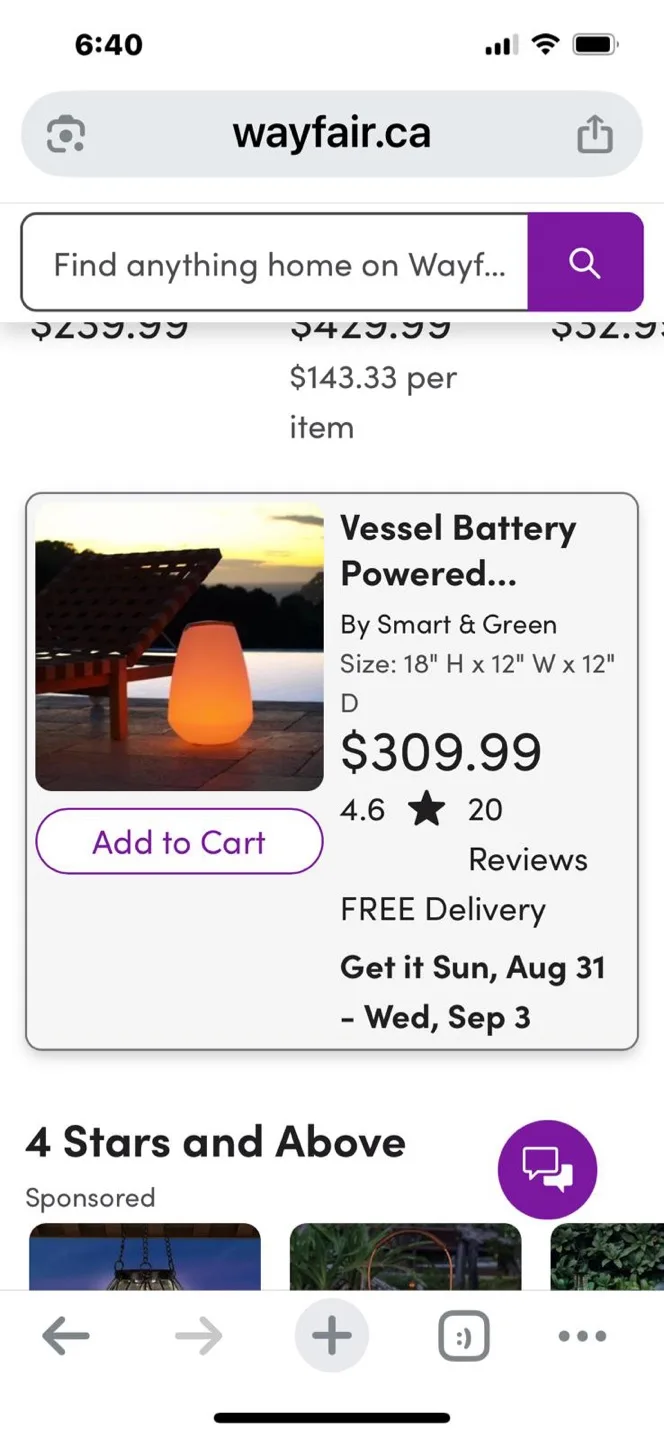 Smart & Green Vessel Battery Powered Lamp image indicator(3)