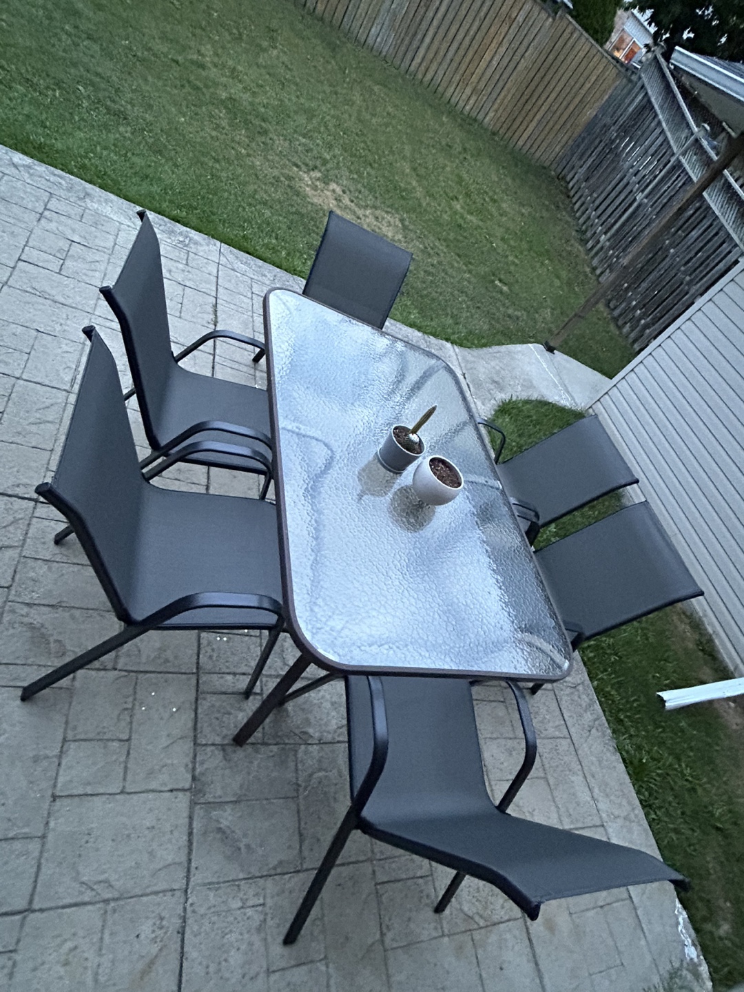 Outdoor Patio Table and Chairs Set