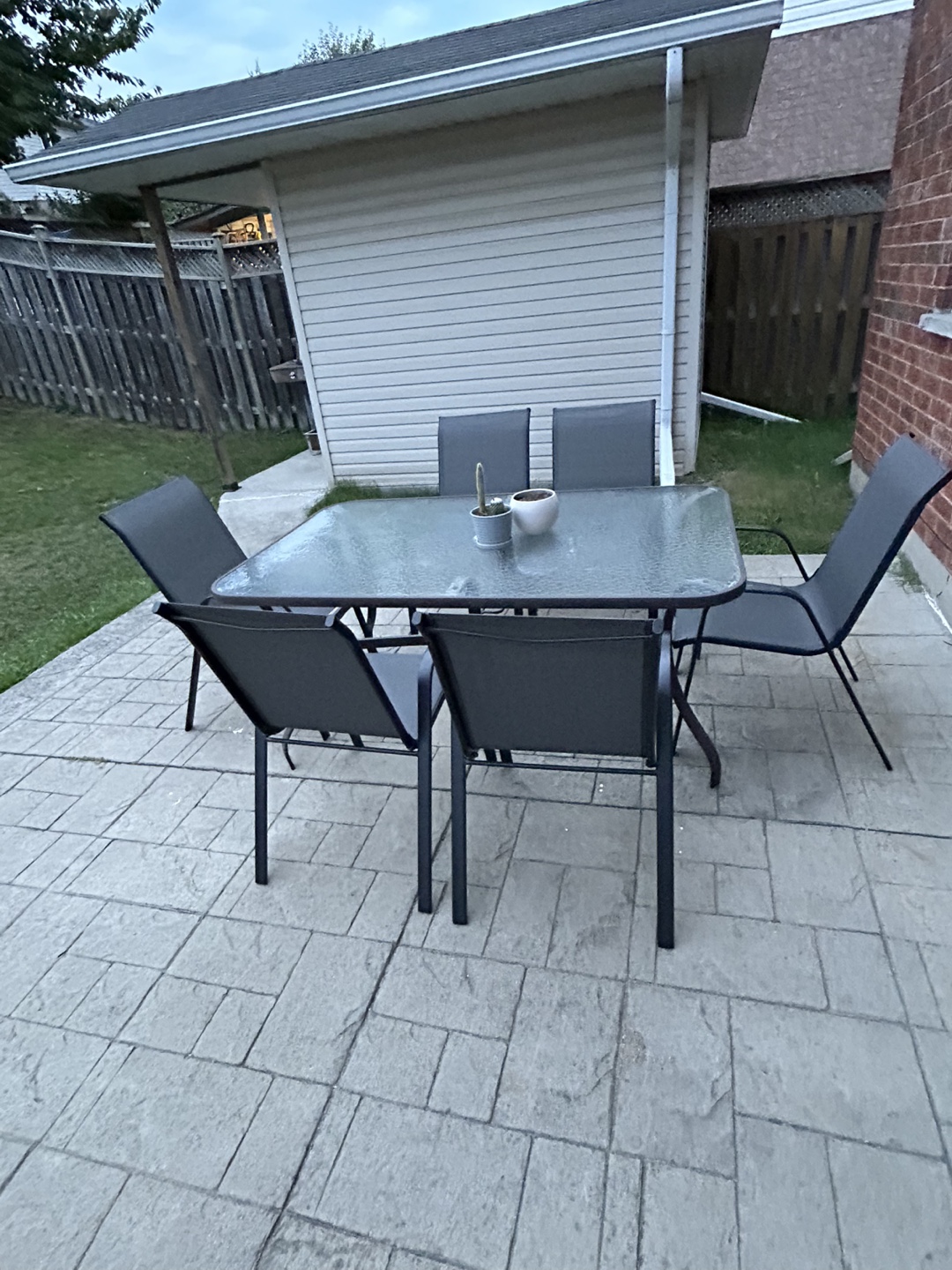 Outdoor Patio Table and Chairs Set - photo 2