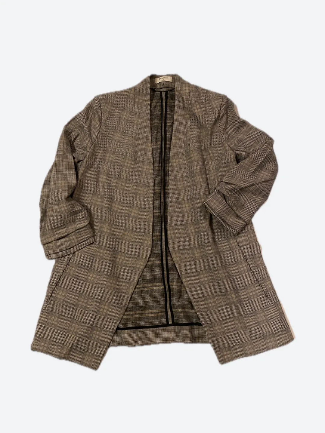 Babaton Atelier Plaid Blazer - Size 4 thumbnail