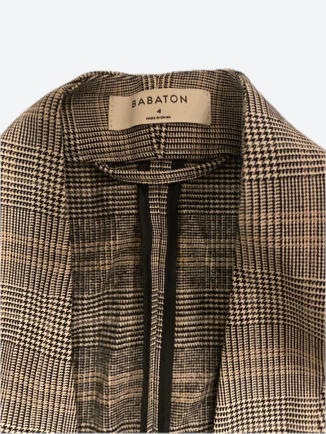 Babaton Atelier Plaid Blazer - Size 4 image indicator(2)