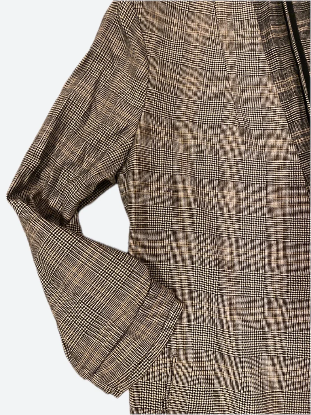 Babaton Atelier Plaid Blazer - Size 4 image indicator(3)