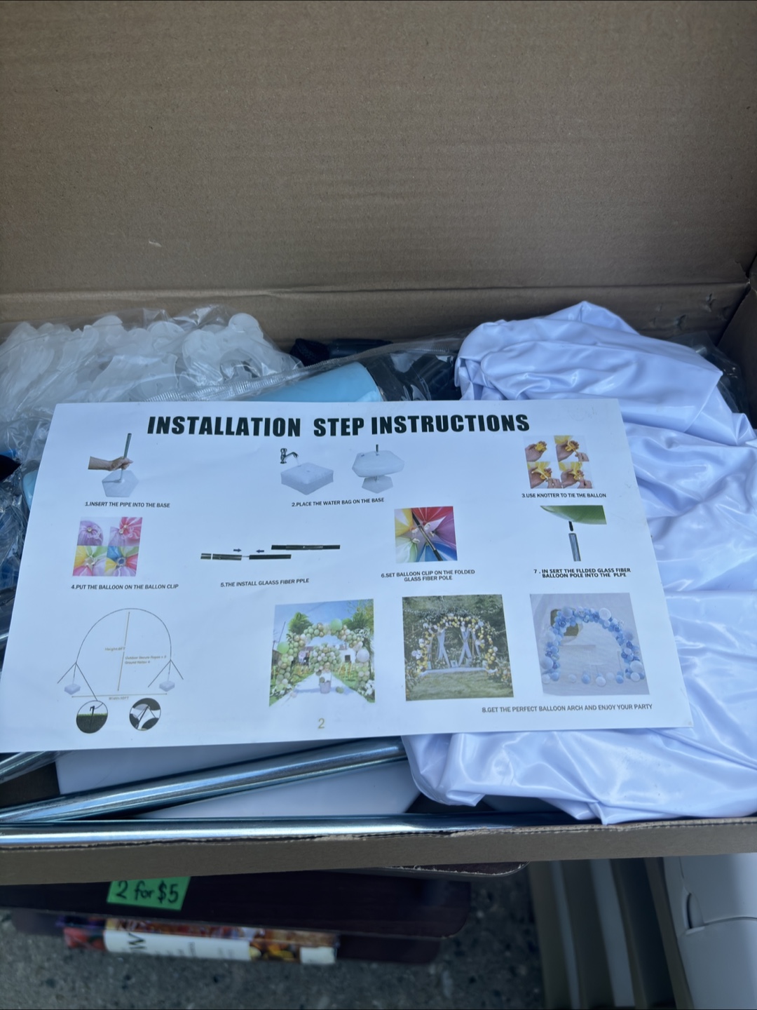Balloon Arch Kit - New in Box - photo 2