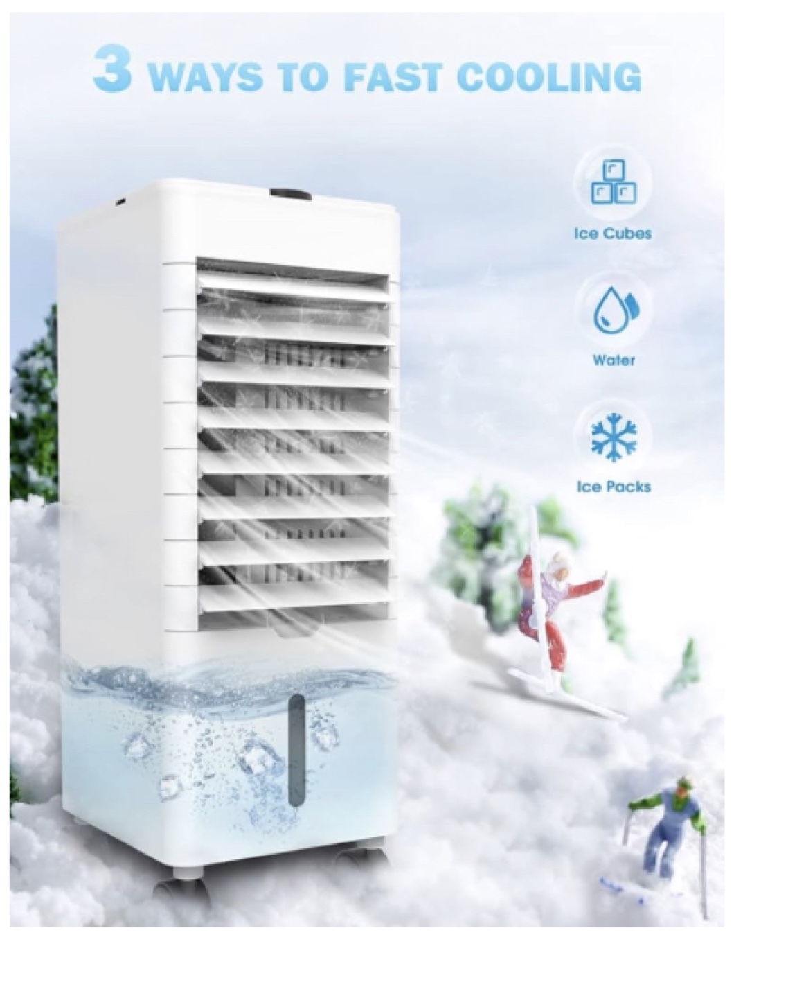 Portable Evaporative Air Cooler - Like New!