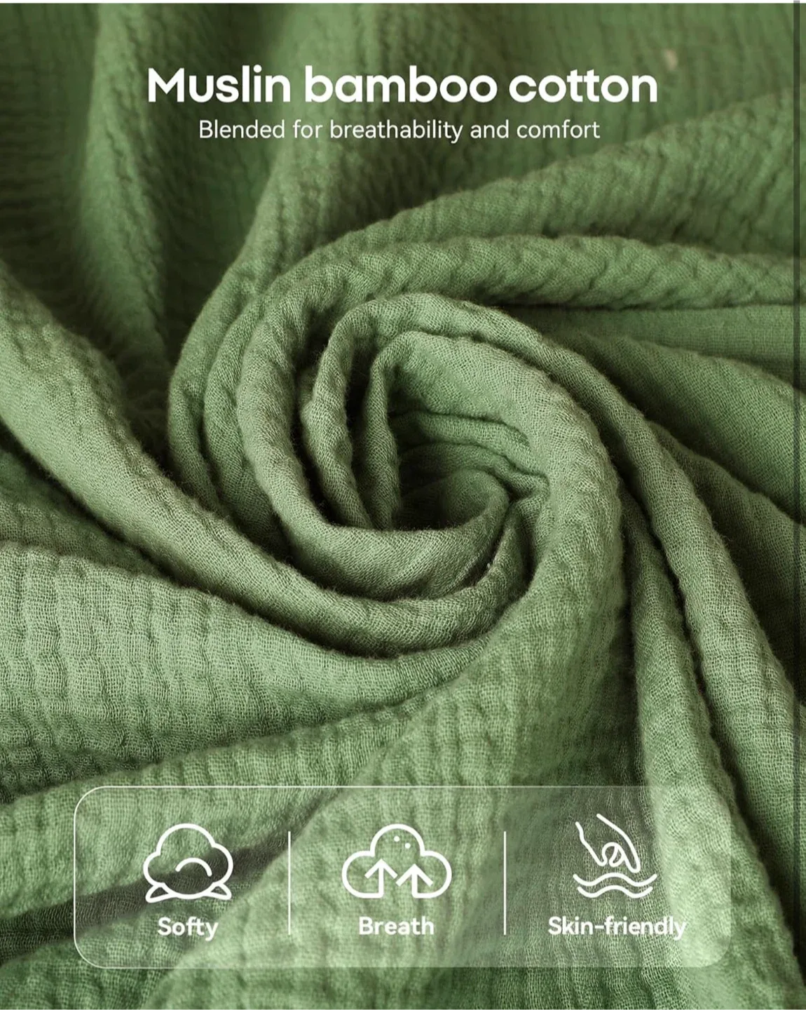 Muslin Bassinet Sheets 2 Pack - New image indicator(7)