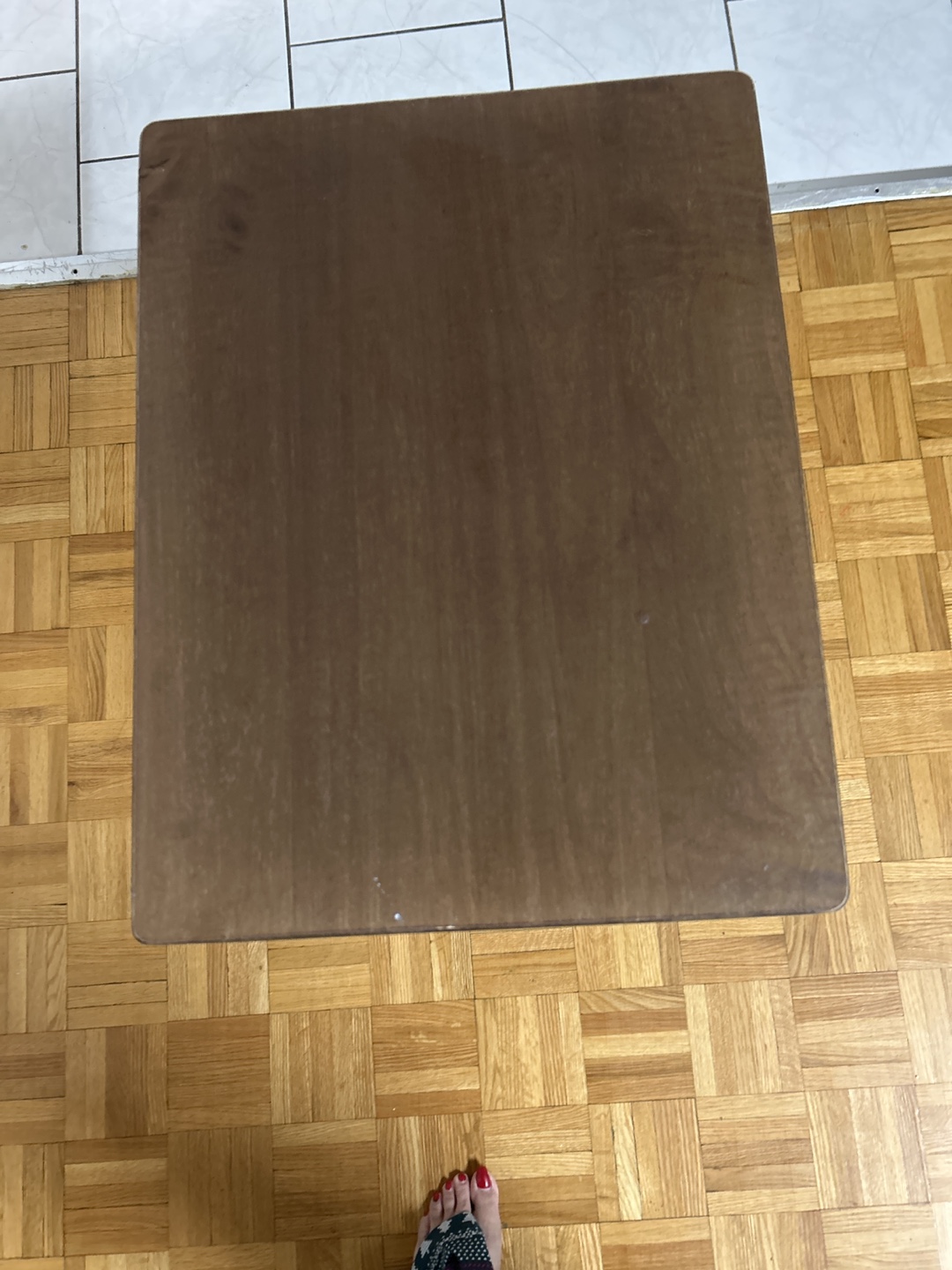 Brown Folding Table - photo 2