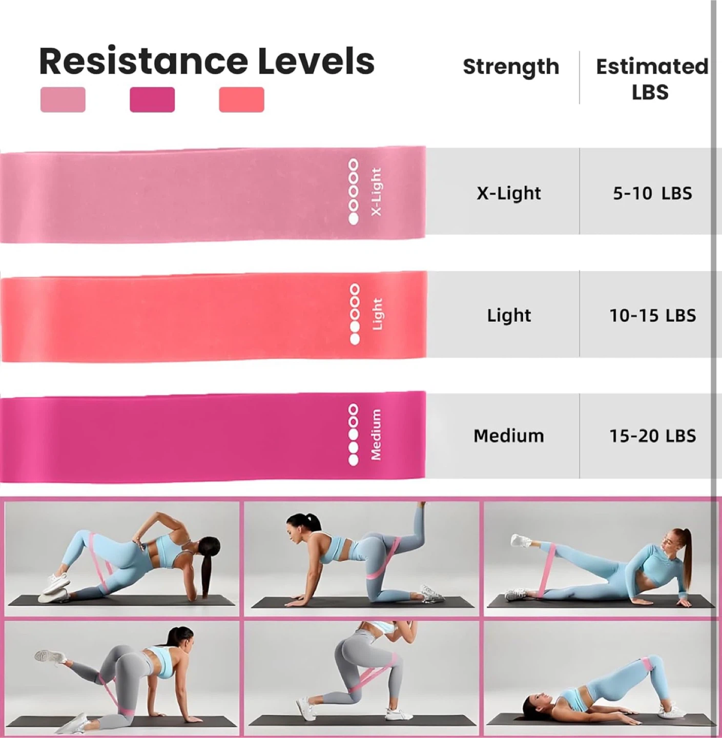 Pilates Training Set - Ball, Bands, Bag - photo 4