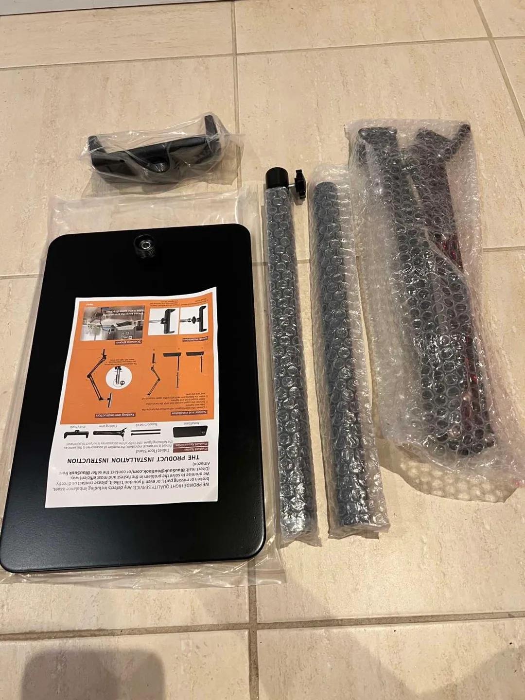 Adjustable Tablet/Phone Floor Stand image indicator(6)